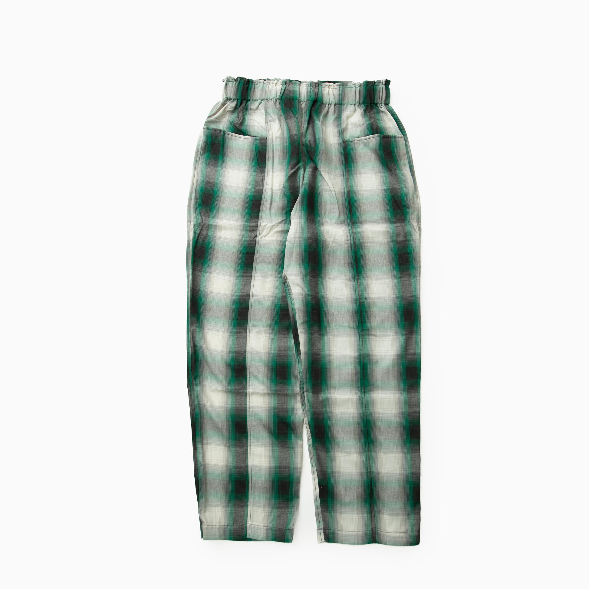 BIG MIKE Rayon Mix Ombre Easy Pants｜WHT×GRN×BLK - 102617602
