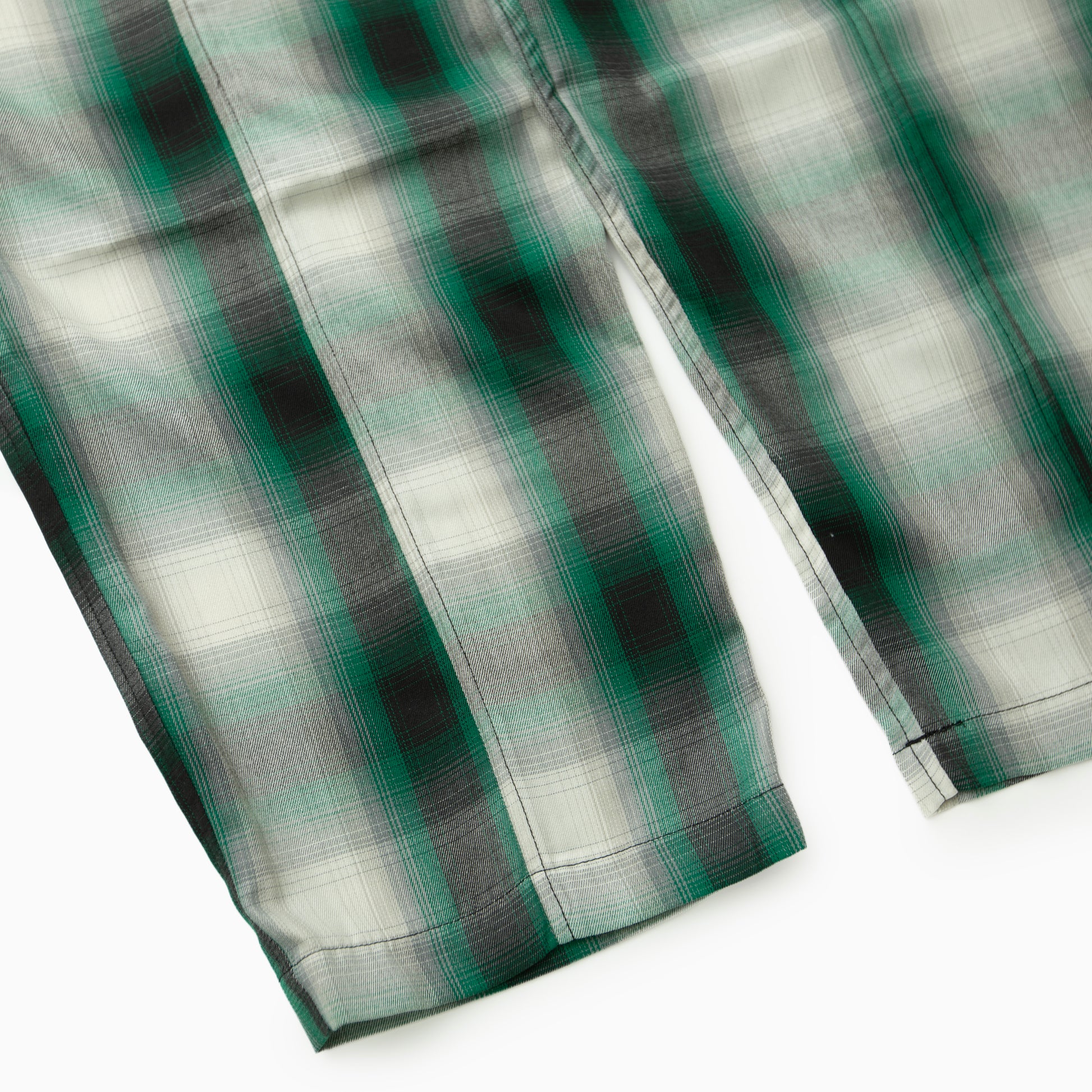 BIG MIKE Rayon Mix Ombre Easy Pants｜WHT×GRN×BLK - 102617602