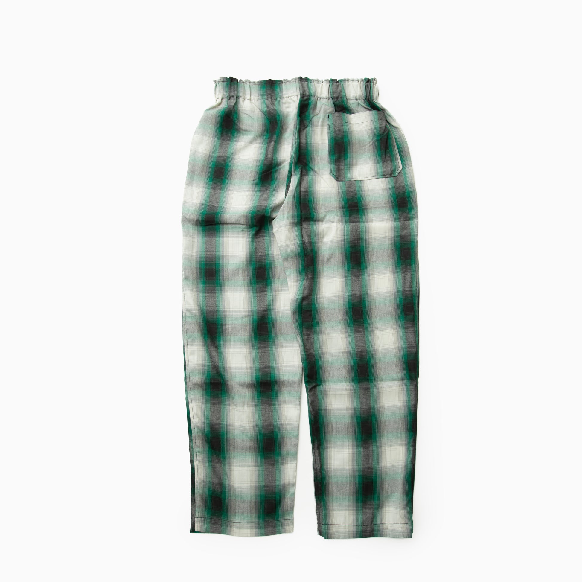 BIG MIKE Rayon Mix Ombre Easy Pants｜WHT×GRN×BLK - 102617602