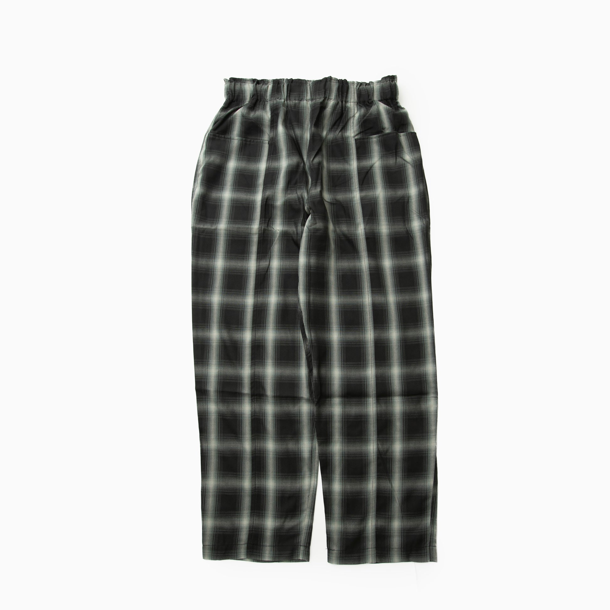 BIG MIKE Rayon Mix Ombre Easy Pants｜BLK×WHT - 102617601