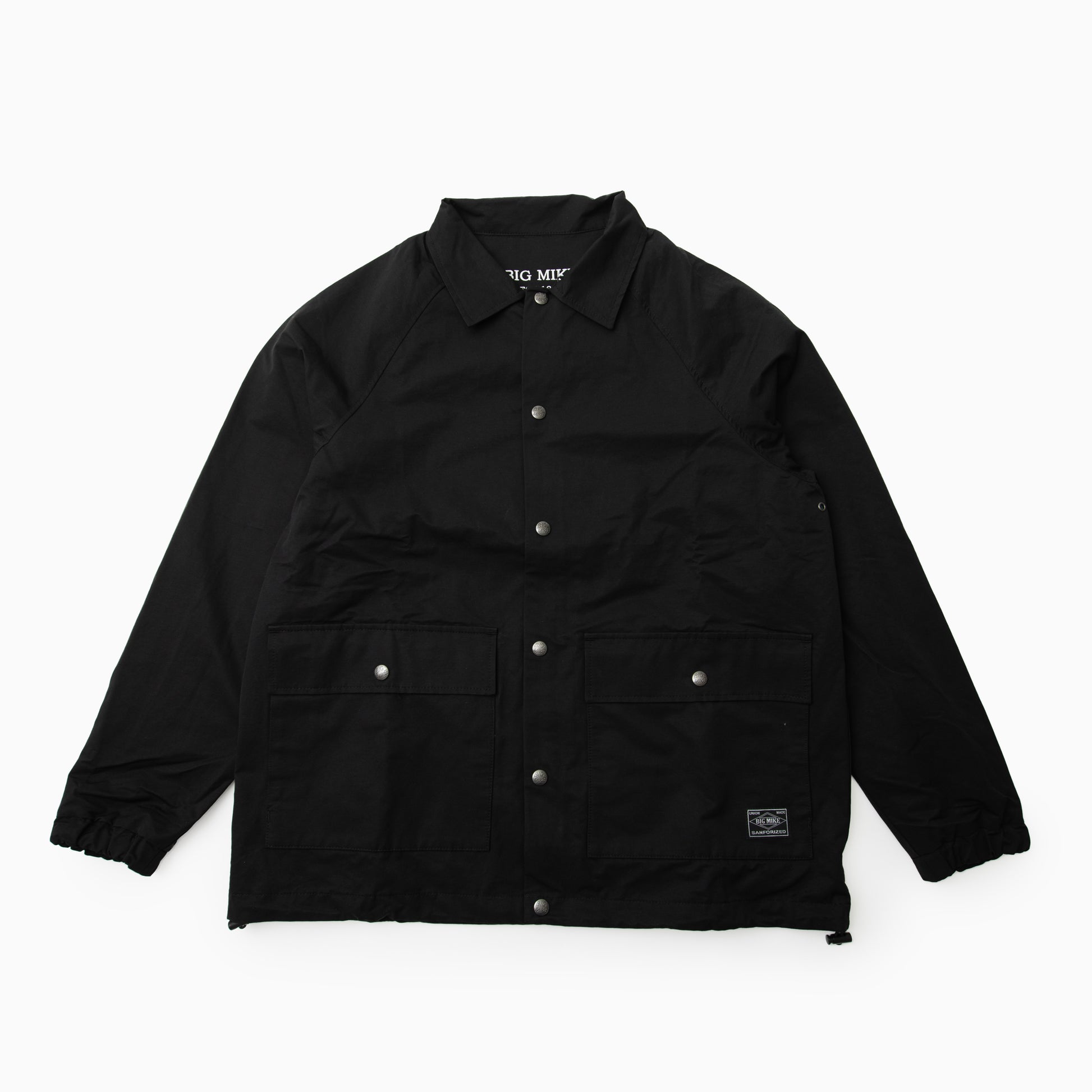 BIG MIKE デザインメッシュ　コーチジャケット
