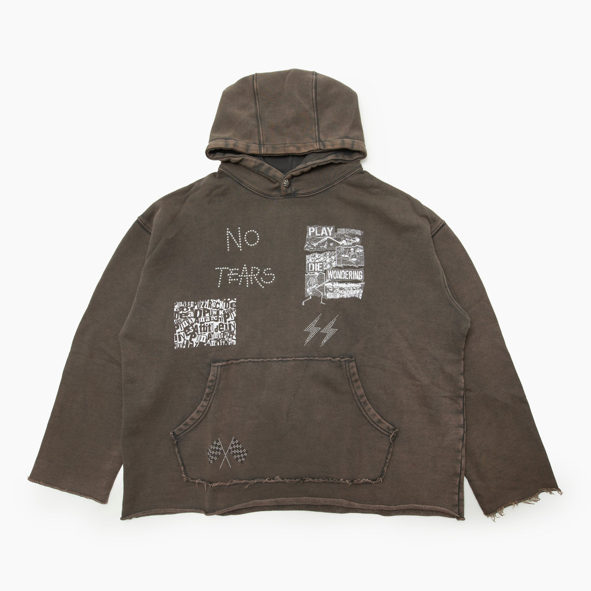 BLACKOUT Ghost note hoodie/GREY