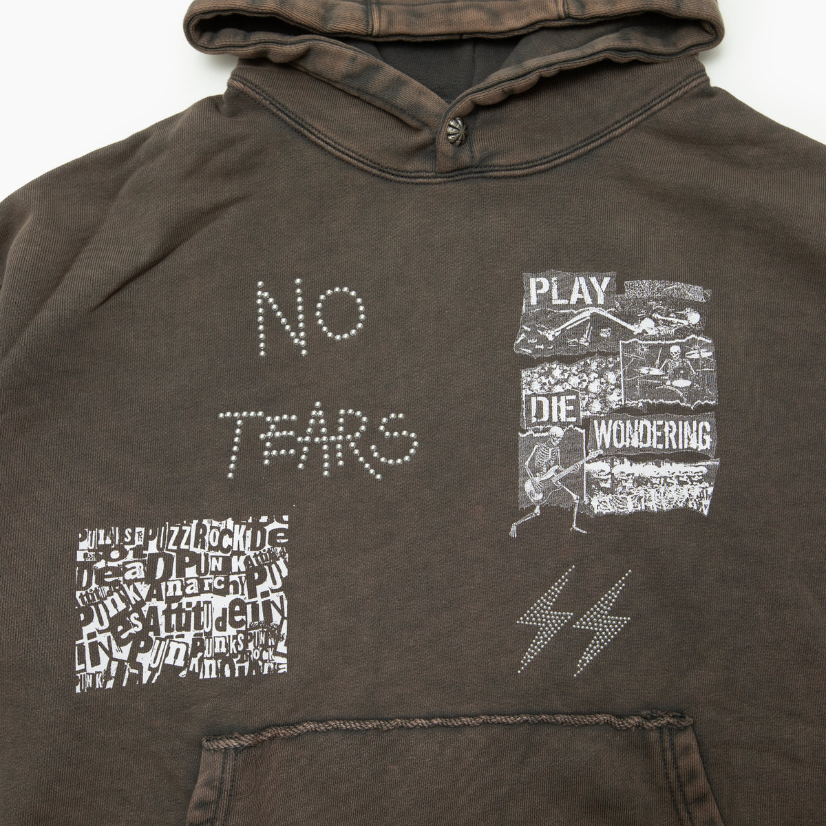 BLACKOUT Ghost note hoodie/GREY
