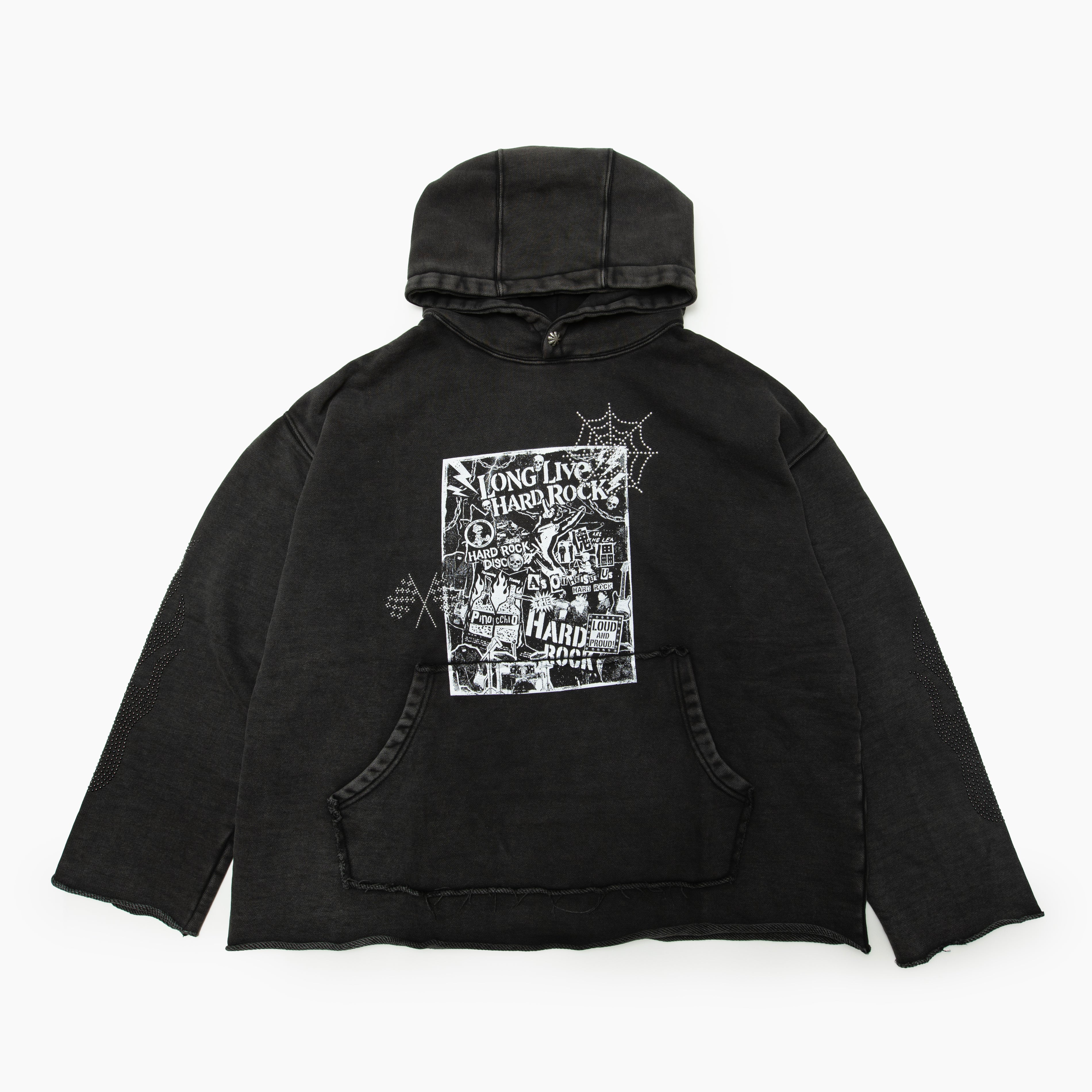BLACKOUT Ghost note hoodie/black