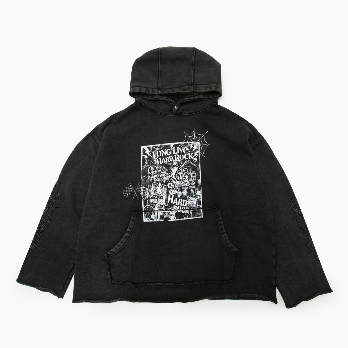 BLACKOUT Ghost note hoodie/black