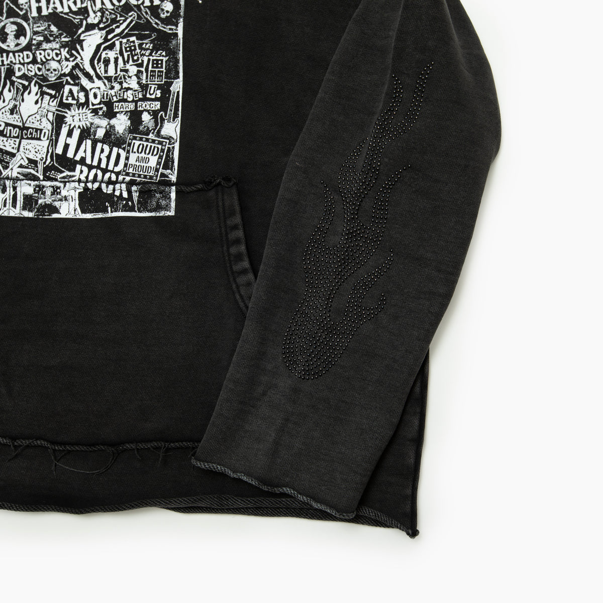 BLACKOUT Ghost note hoodie/black