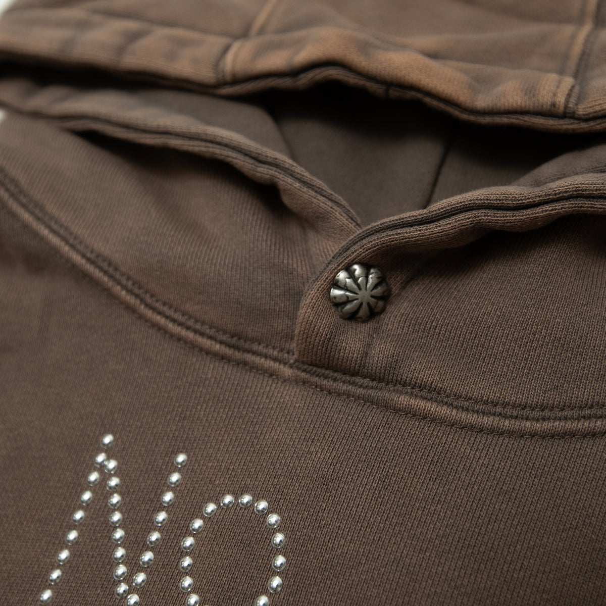 BLACKOUT Ghost note hoodie/BROWN