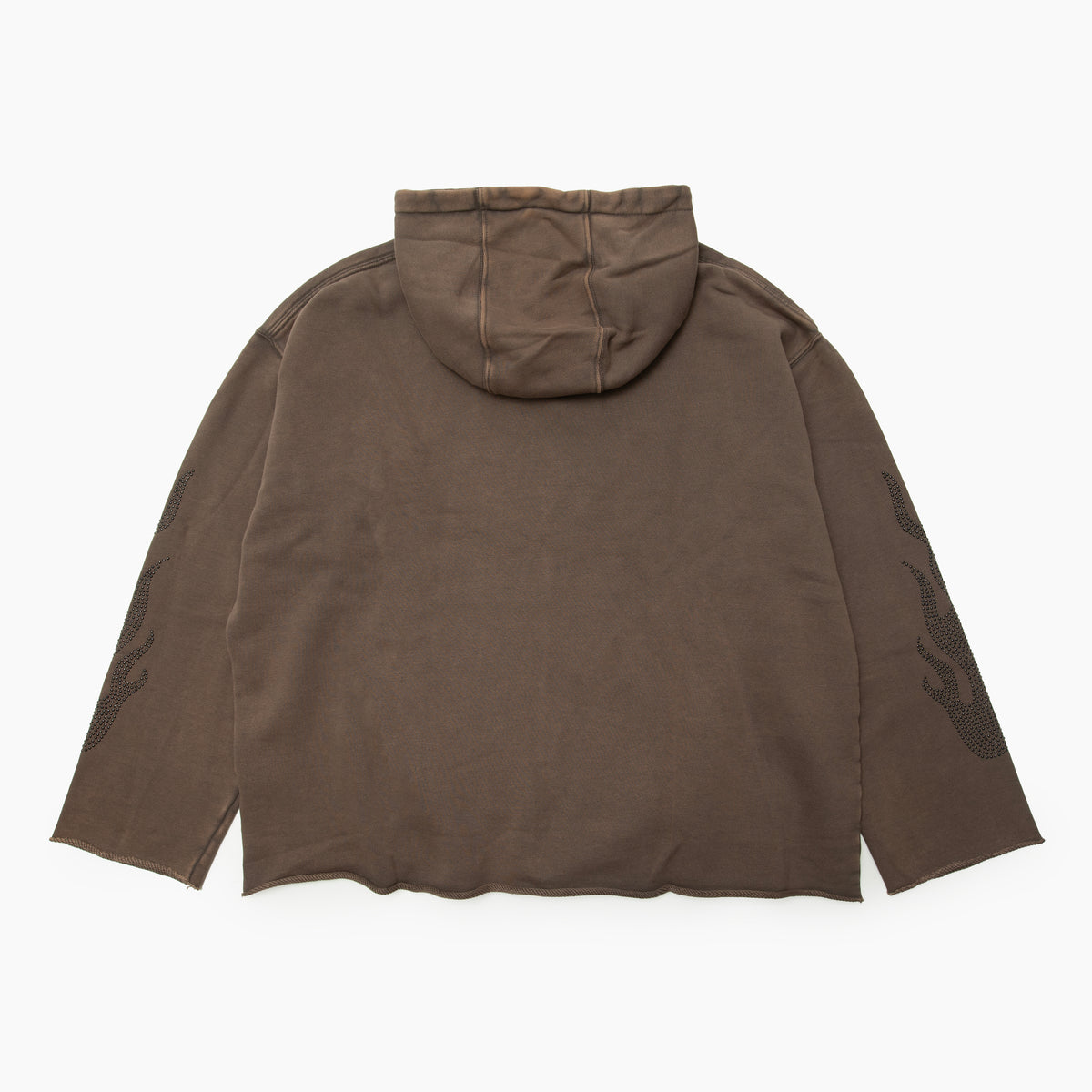 BLACKOUT Ghost note hoodie/BROWN