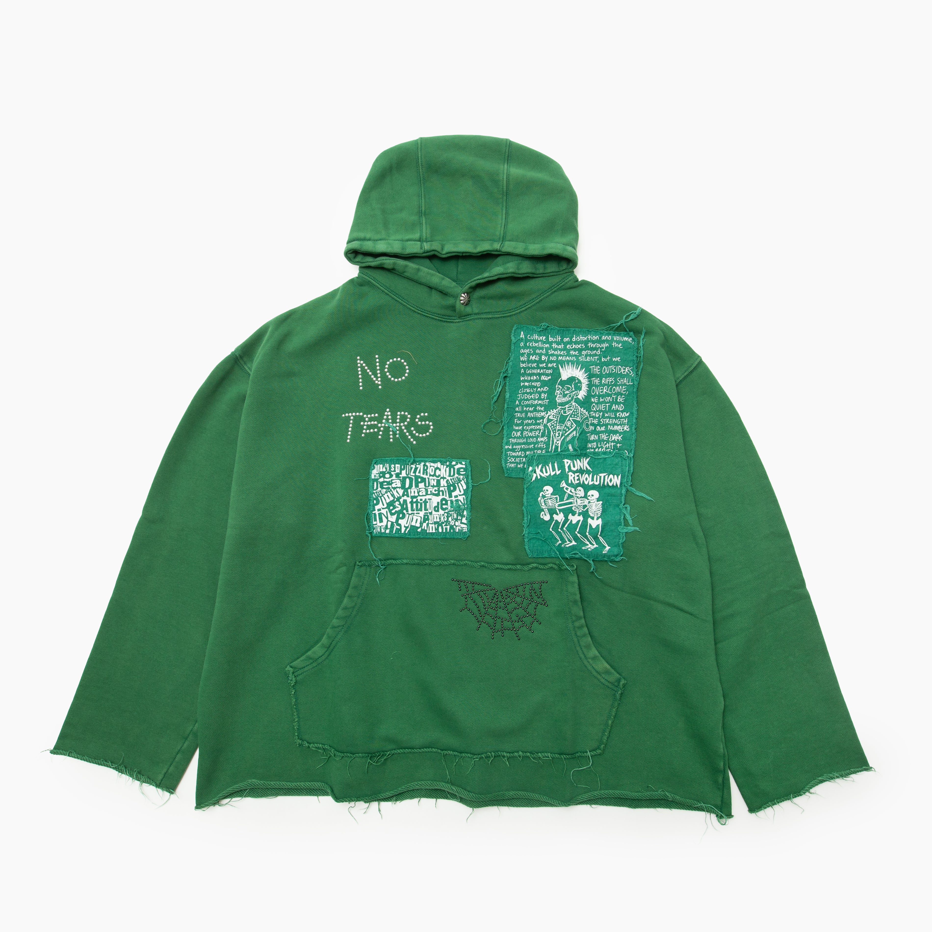 BLACKOUT Ghost note hoodie/Green