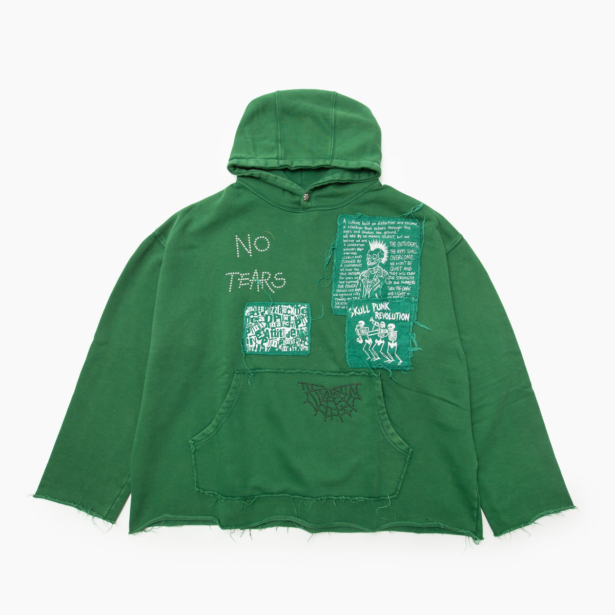 BLACKOUT Ghost note hoodie/Green