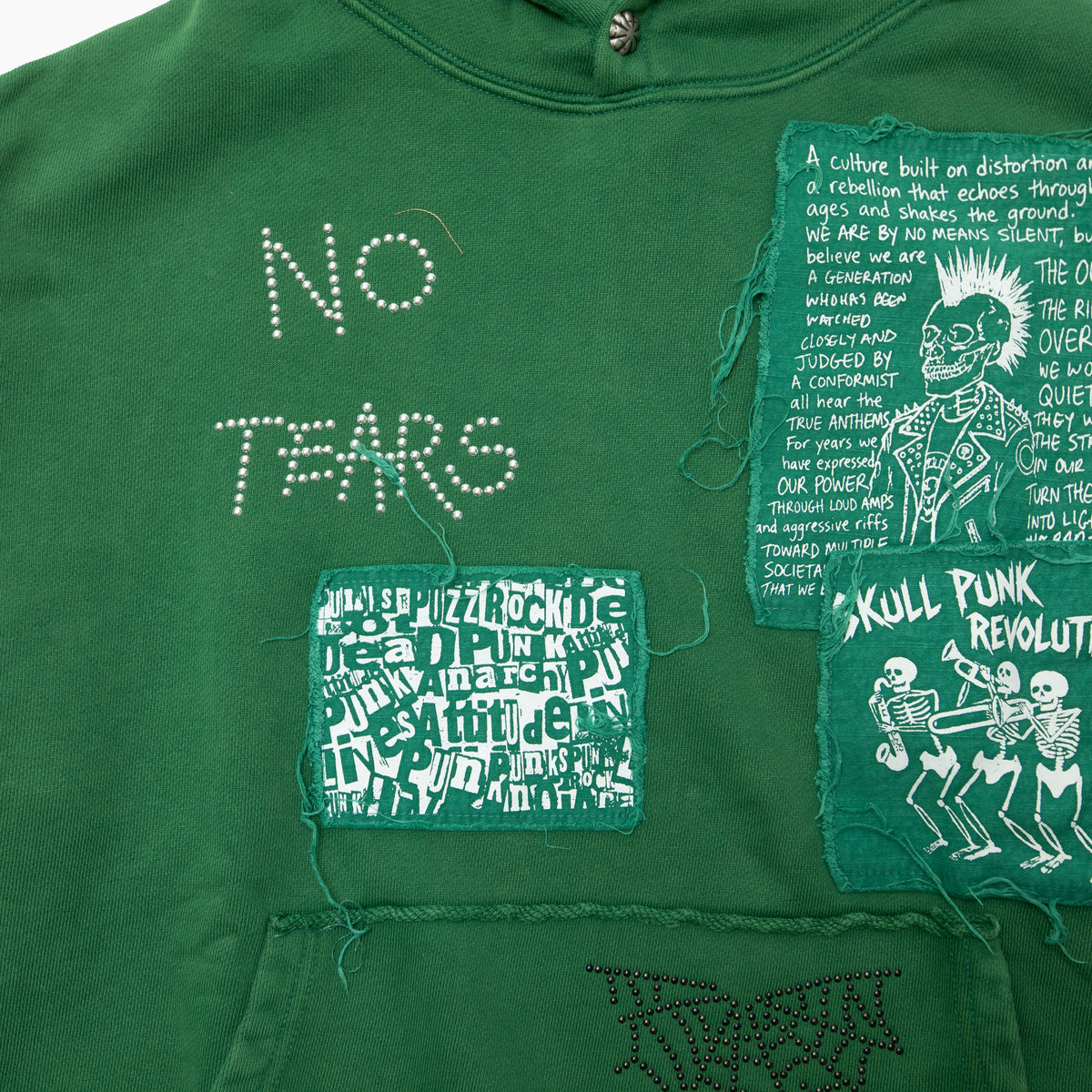 BLACKOUT Ghost note hoodie/Green