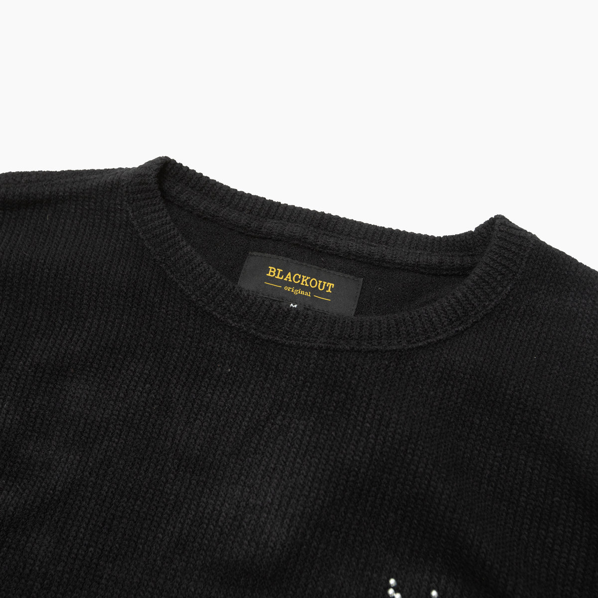 BLACKOUT No tears knit/Black