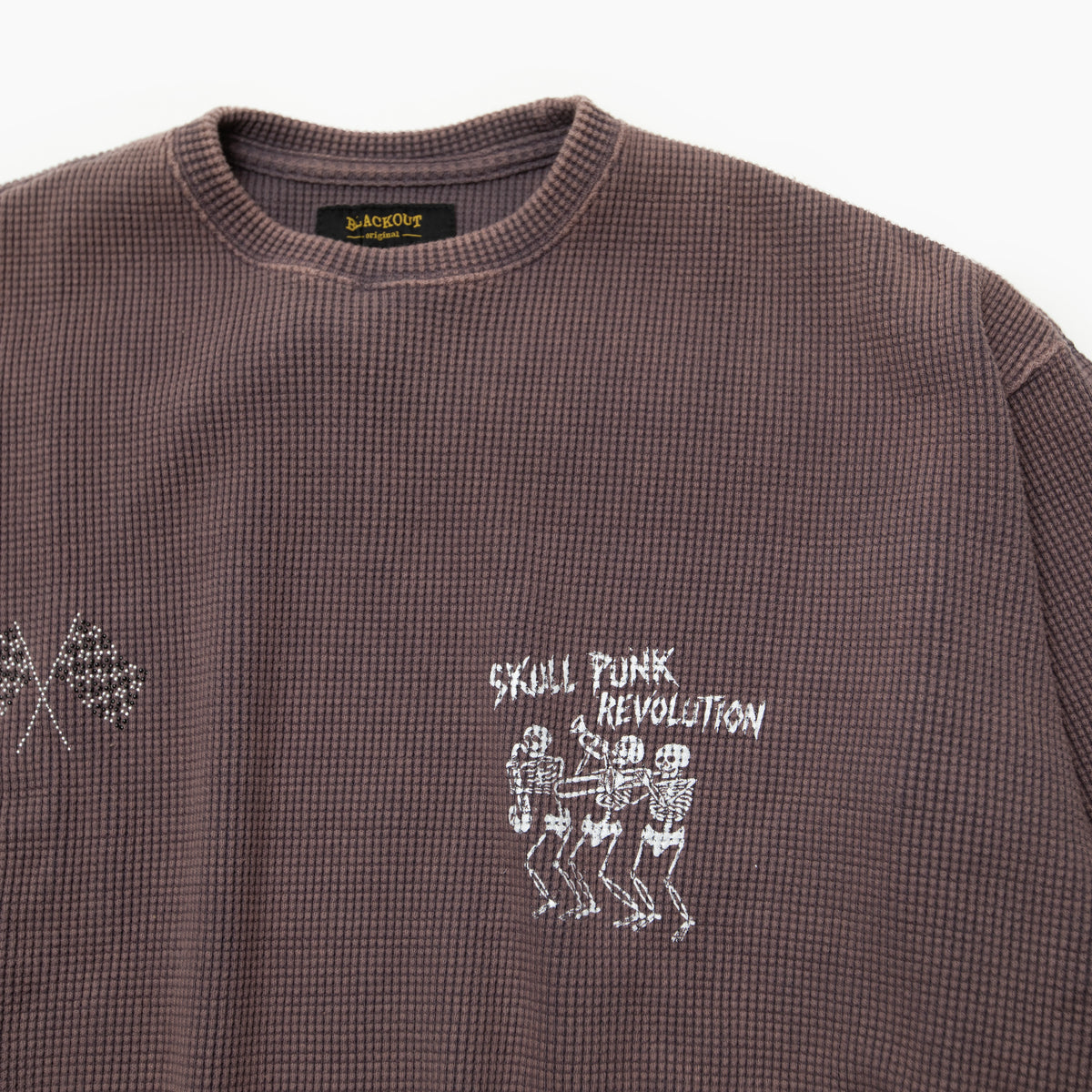BLACKOUT psychedelic long sleeve/Purple