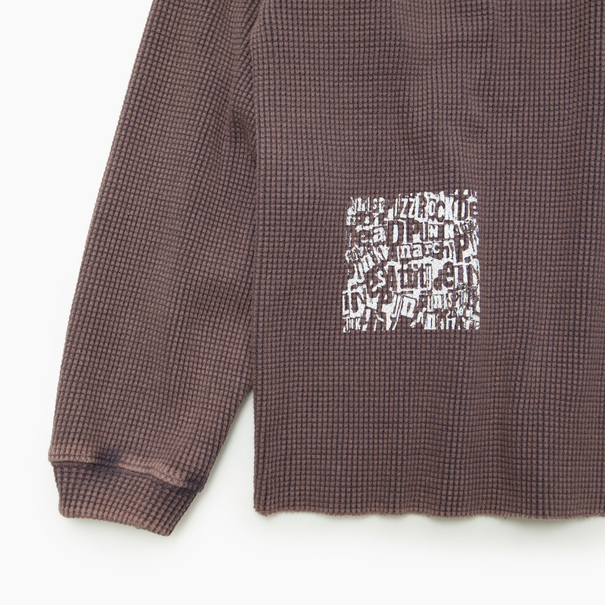 BLACKOUT psychedelic long sleeve/Purple
