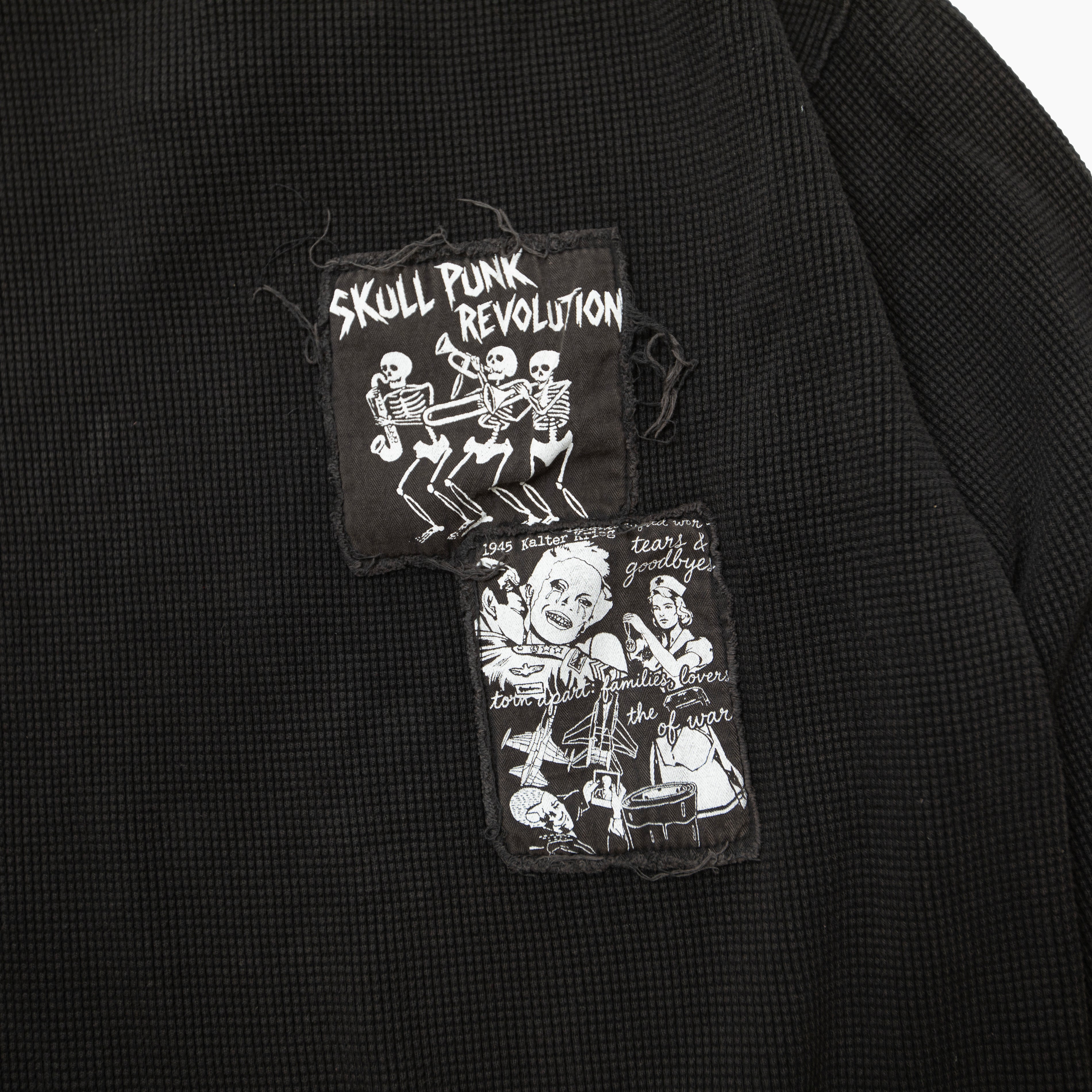 BLACKOUT psychedelic long sleeves /Black
