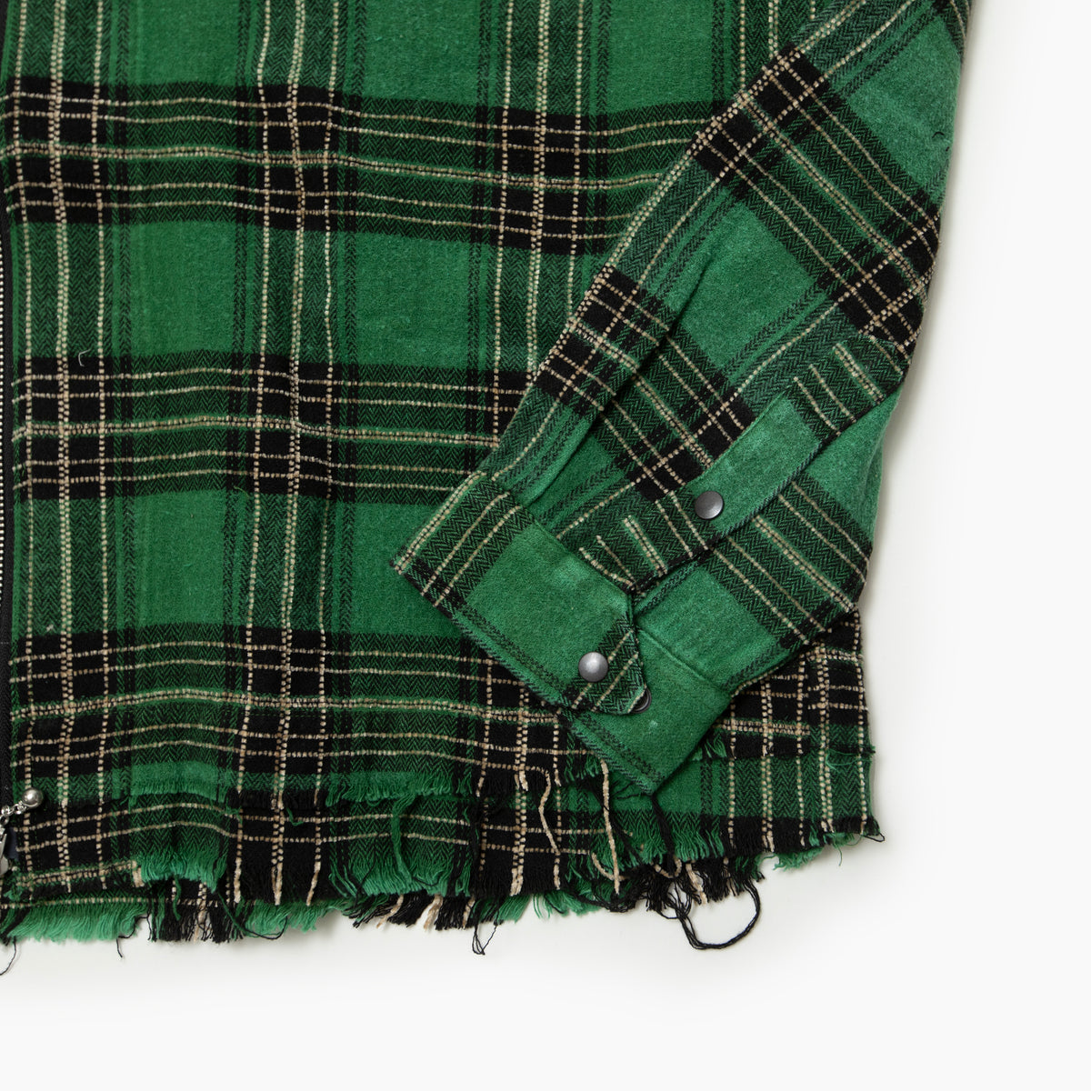 BLACKOUT Eddie hood zip/Green