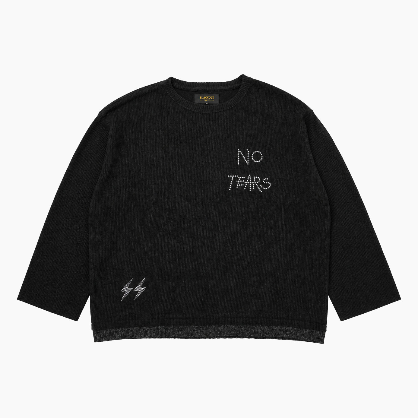BLACKOUT No tears knit/Black