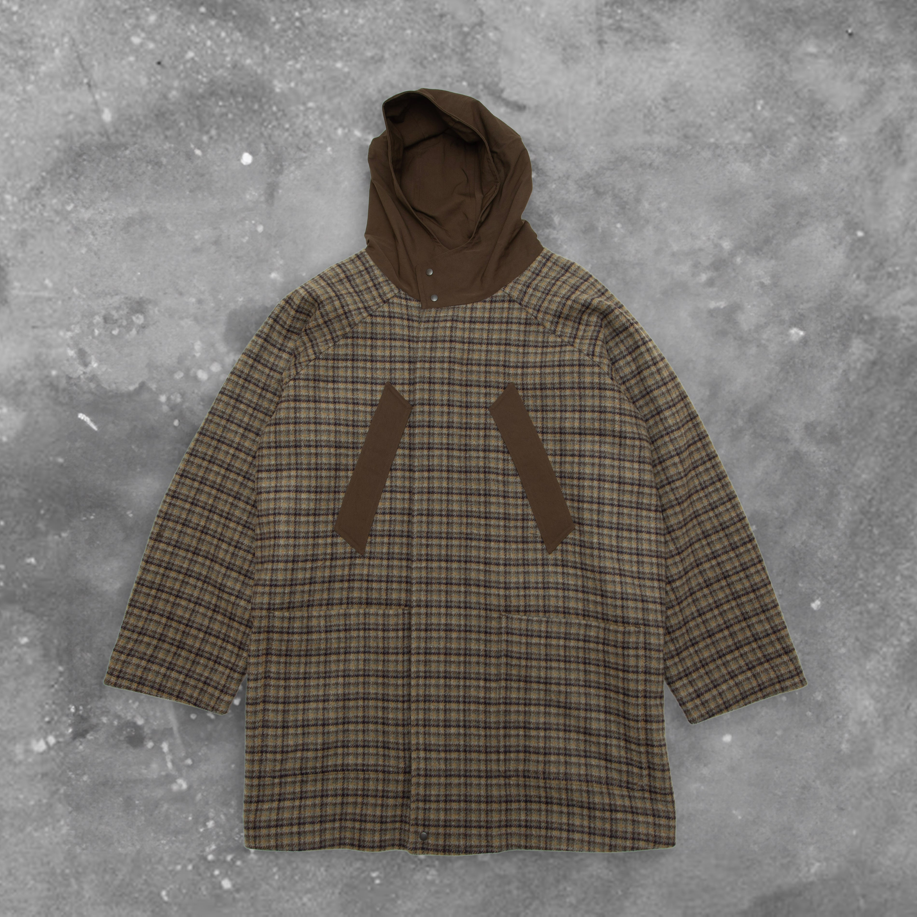 BLACKOUT "ROBE COAT (OVER) check"