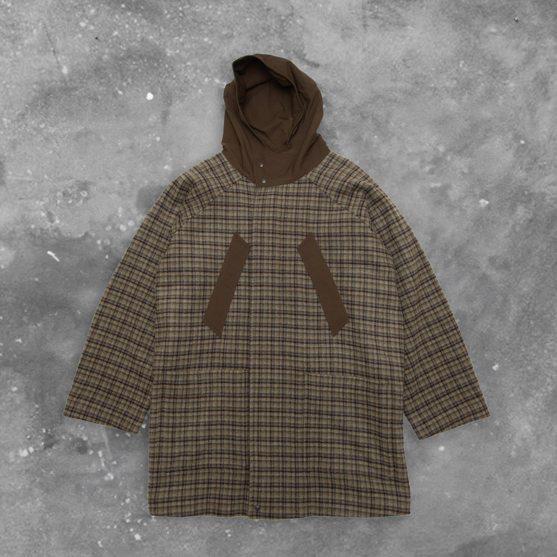 BLACKOUT "ROBE COAT (OVER) check"