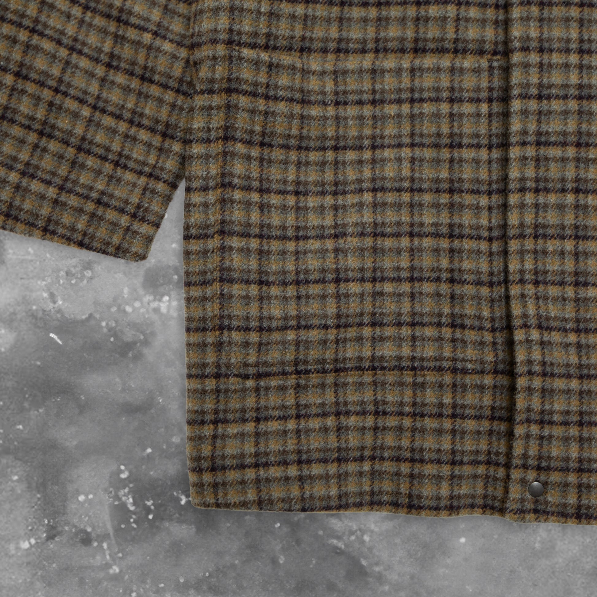 BLACKOUT "ROBE COAT (OVER) check"