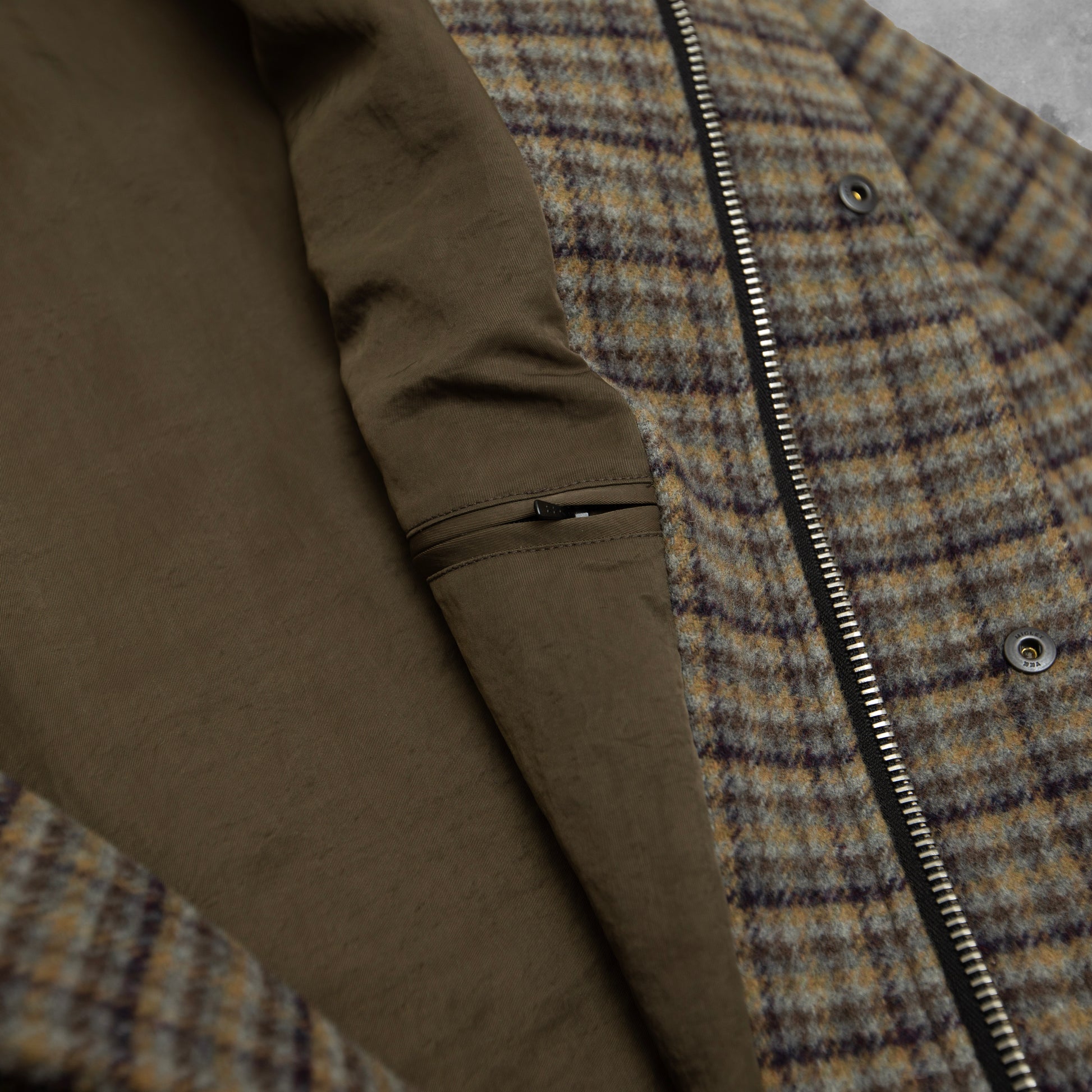 BLACKOUT "ROBE COAT (OVER) check"