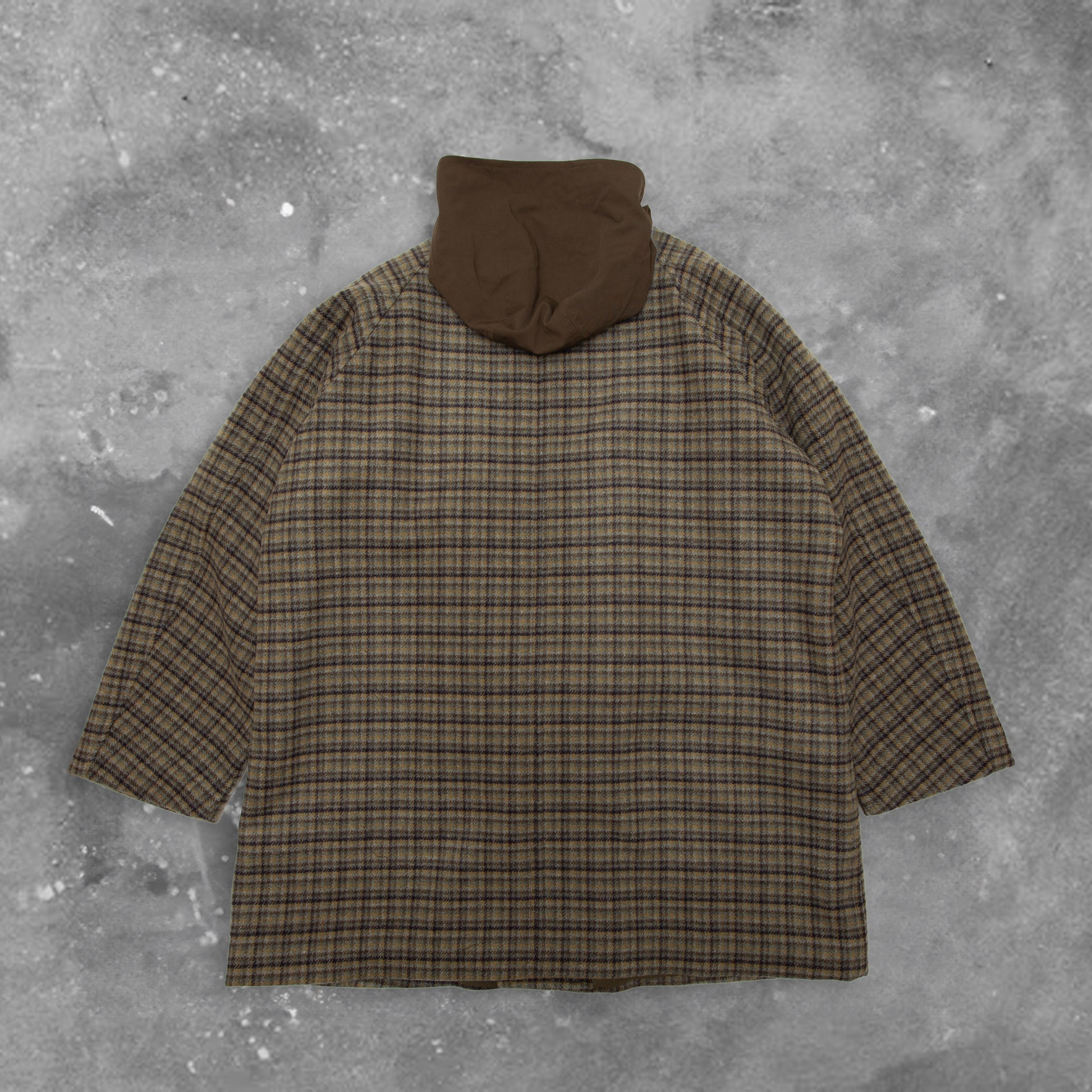 BLACKOUT "ROBE COAT (OVER) check"