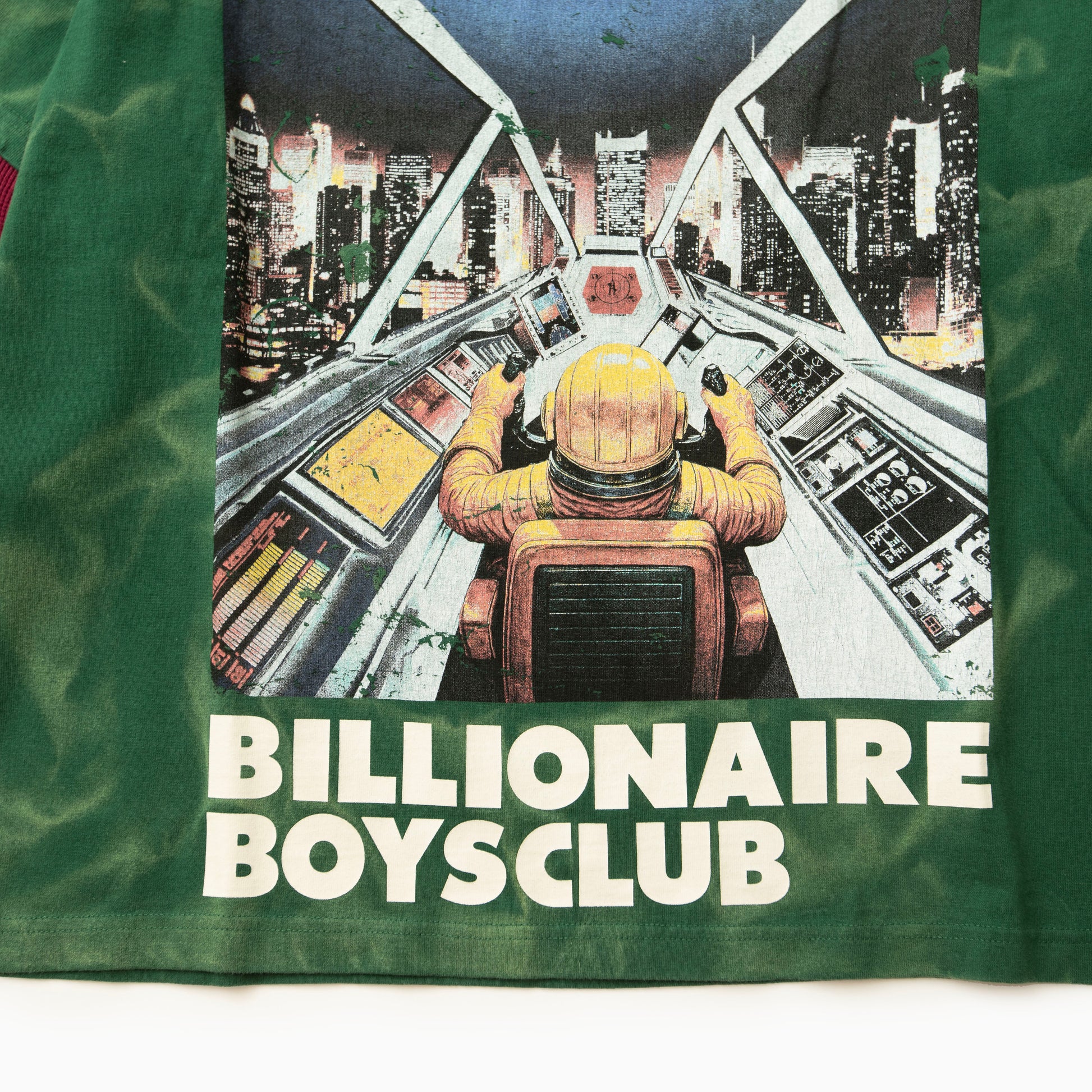 Billionaire boys club BB ARRVIVAL HEAVY WASHED DOUBLE SLEEVE T-SHIRT
