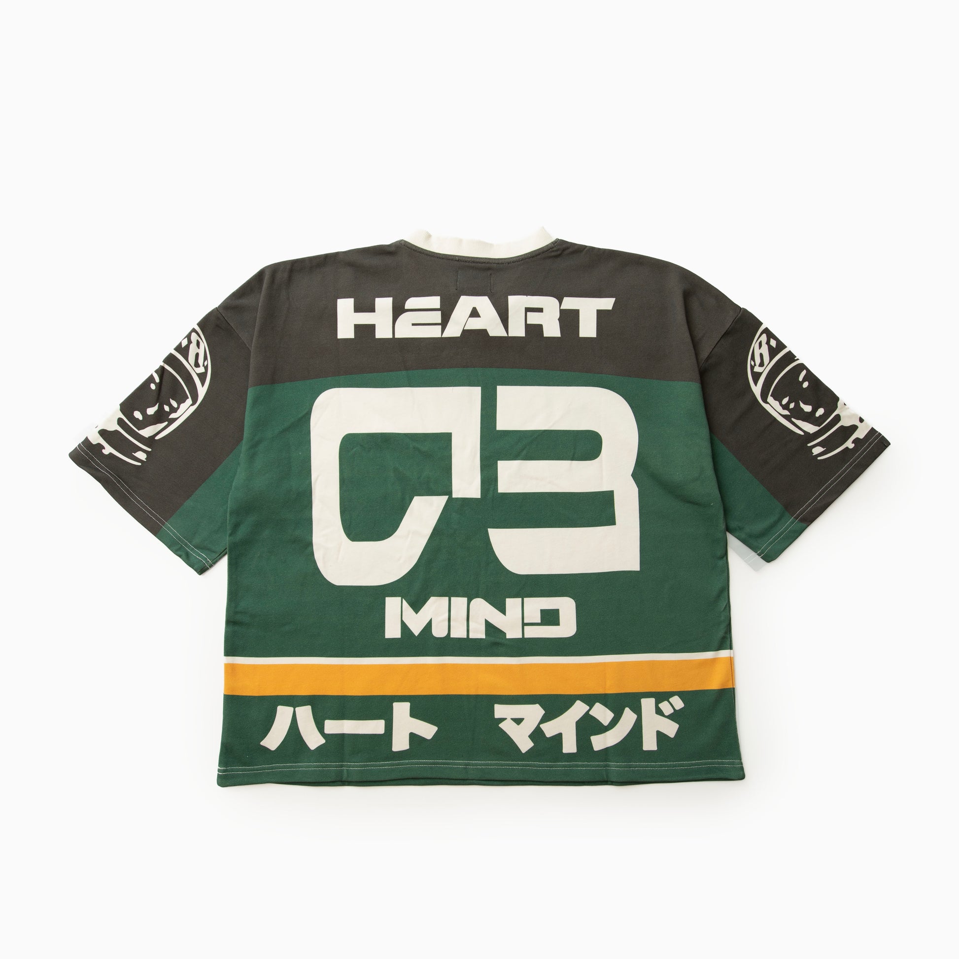 Billionaire boys club BB BLITZ OVERSIZED WASHED FOOTBALL JERSEY