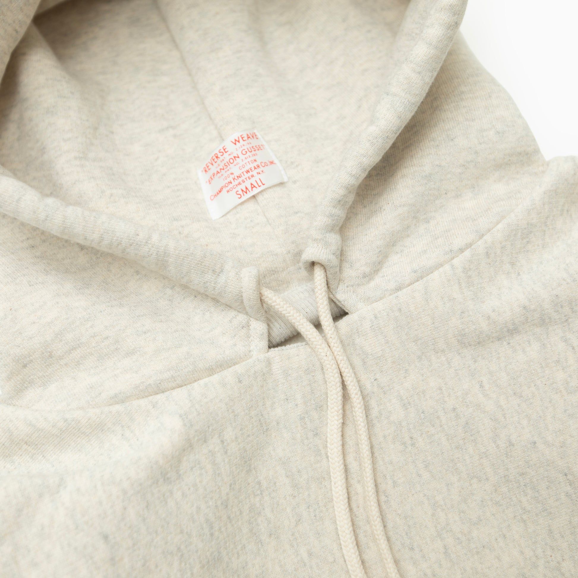 TRUE TO ARCHIVESリバースウィーブ(R) 2ndパテントモデル プルオーバーアフターフーデッドスウェットシャツ