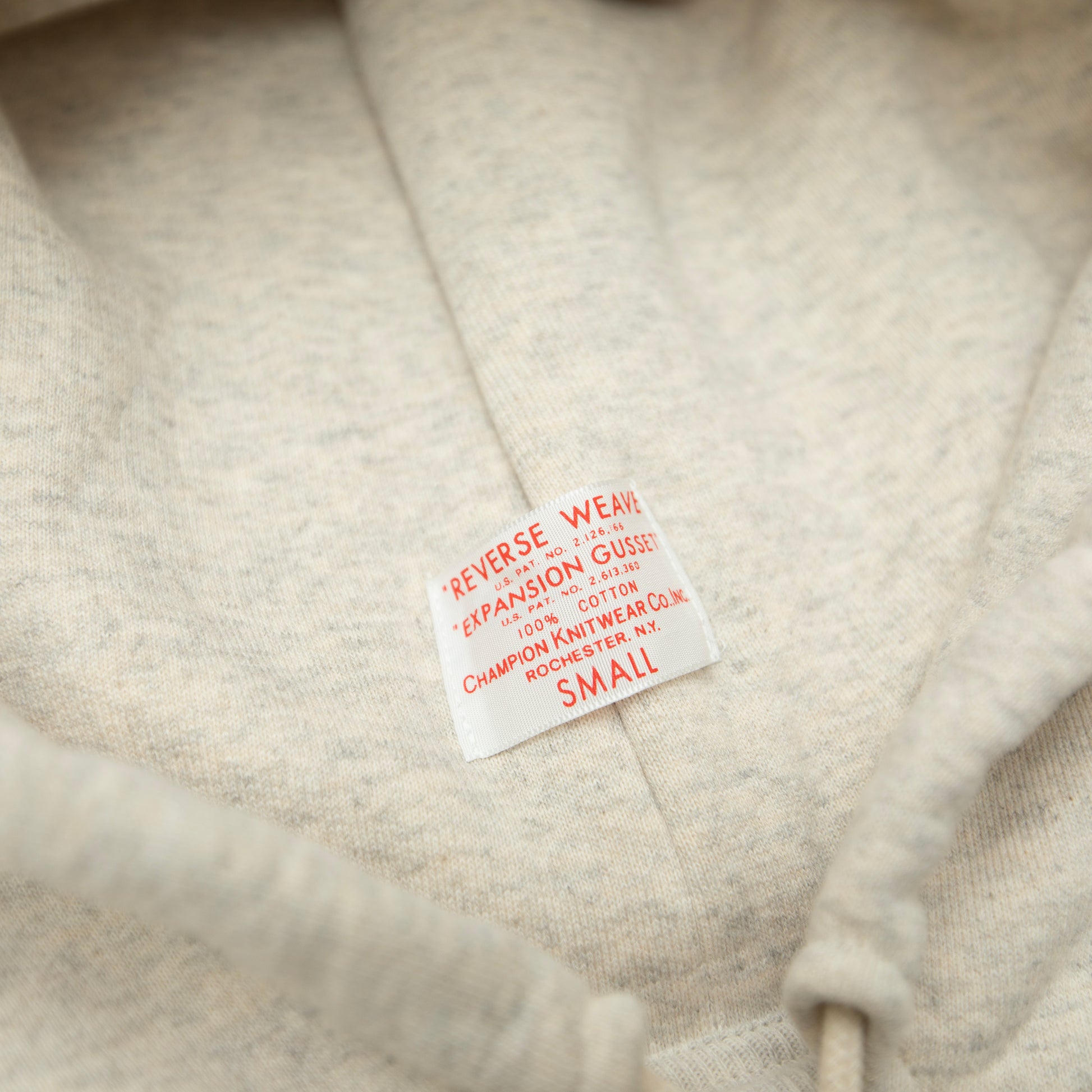 TRUE TO ARCHIVESリバースウィーブ(R) 2ndパテントモデル プルオーバーアフターフーデッドスウェットシャツ