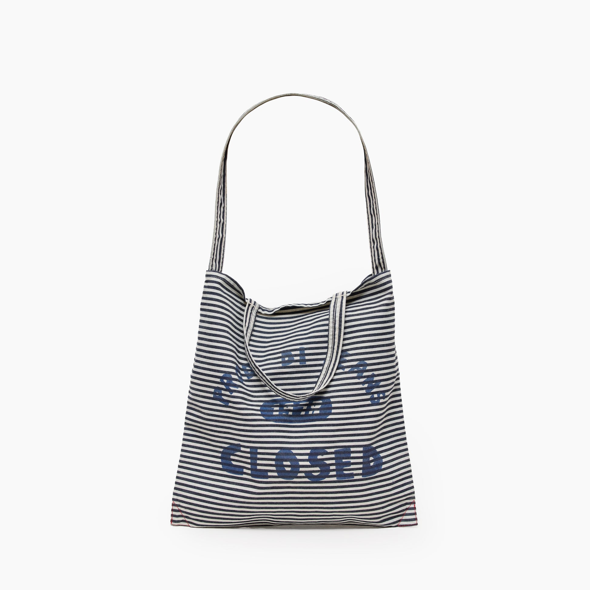CLOSED Striped denim tote bag C80073-19S-20-LBL