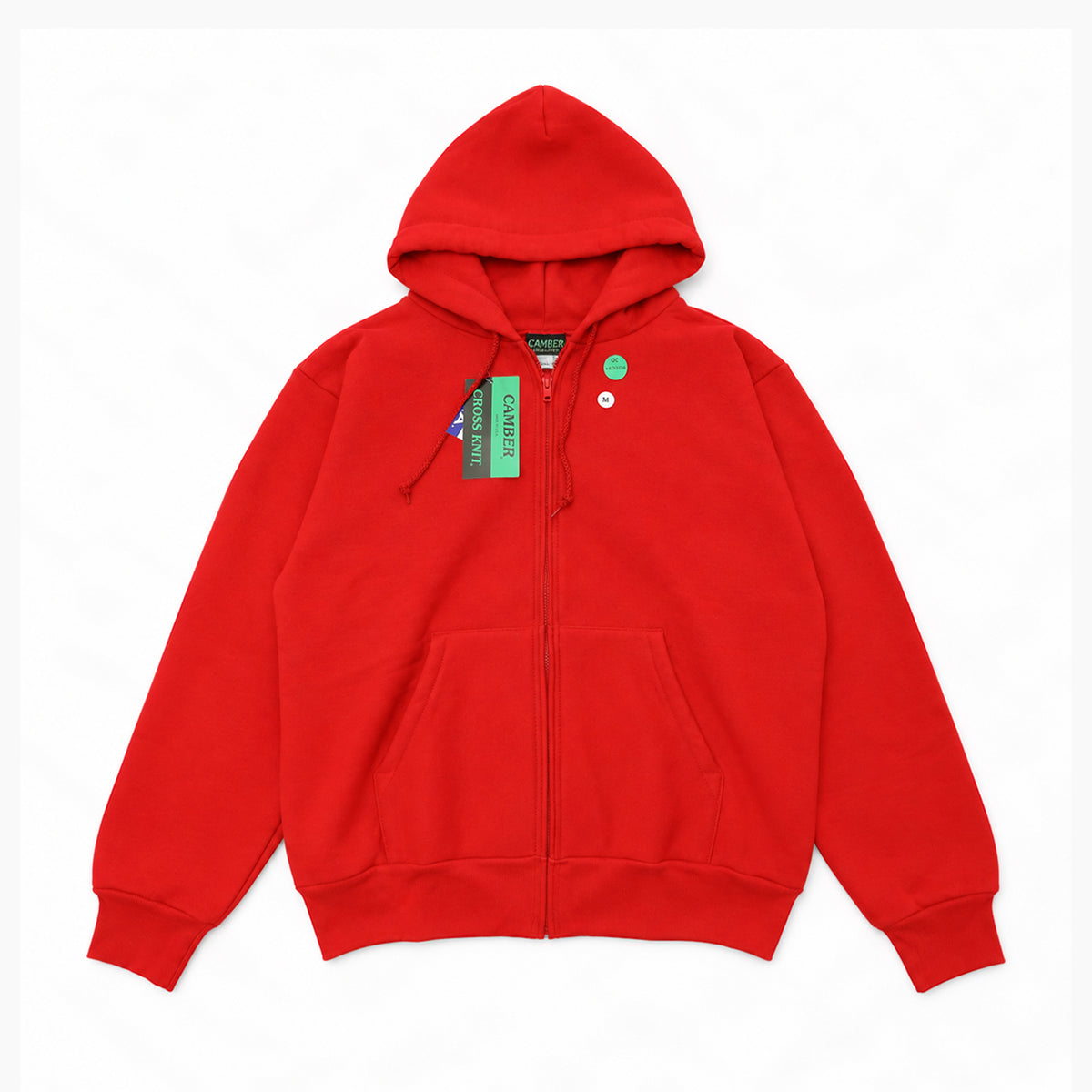 camber Cross-Knit Zipper Hooded