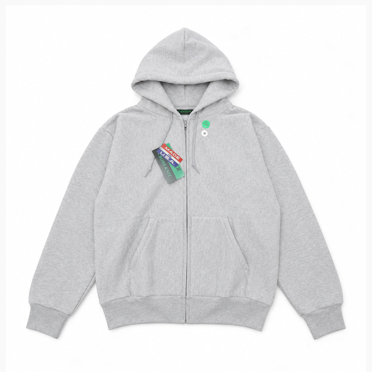 camber Cross-Knit Zipper Hooded
