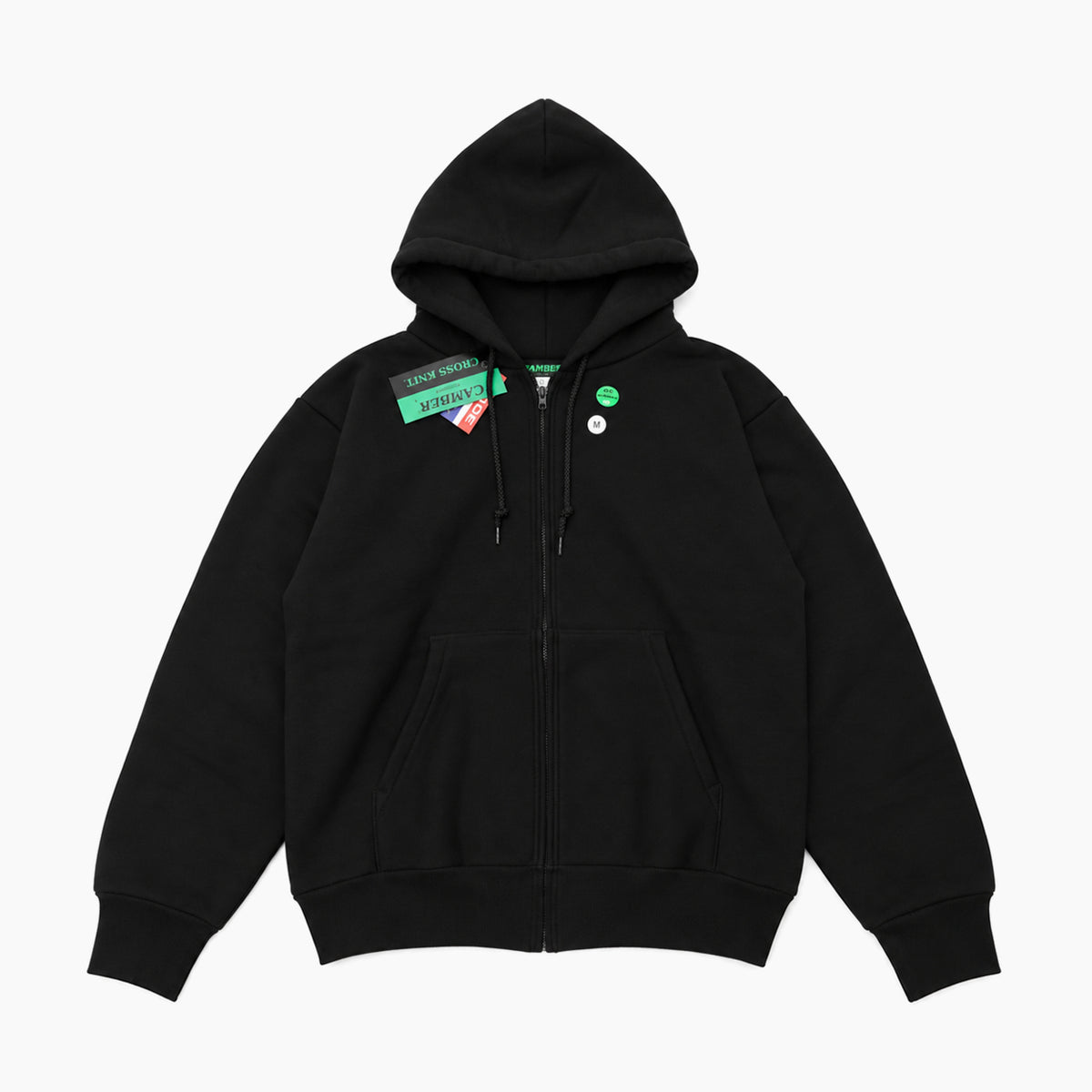 camber Cross-Knit Zipper Hooded