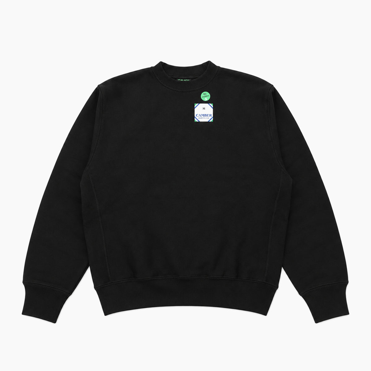 camber Cross-Knit Crew Neck