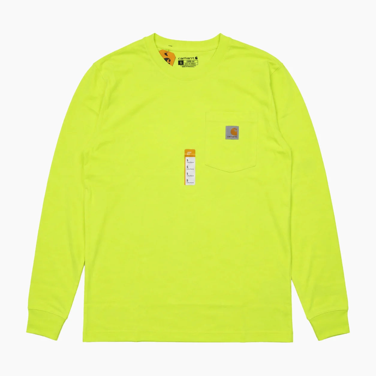 CARHARTT Loose Fit Heavyweight Long-Sleeve Pocket T-shirt
