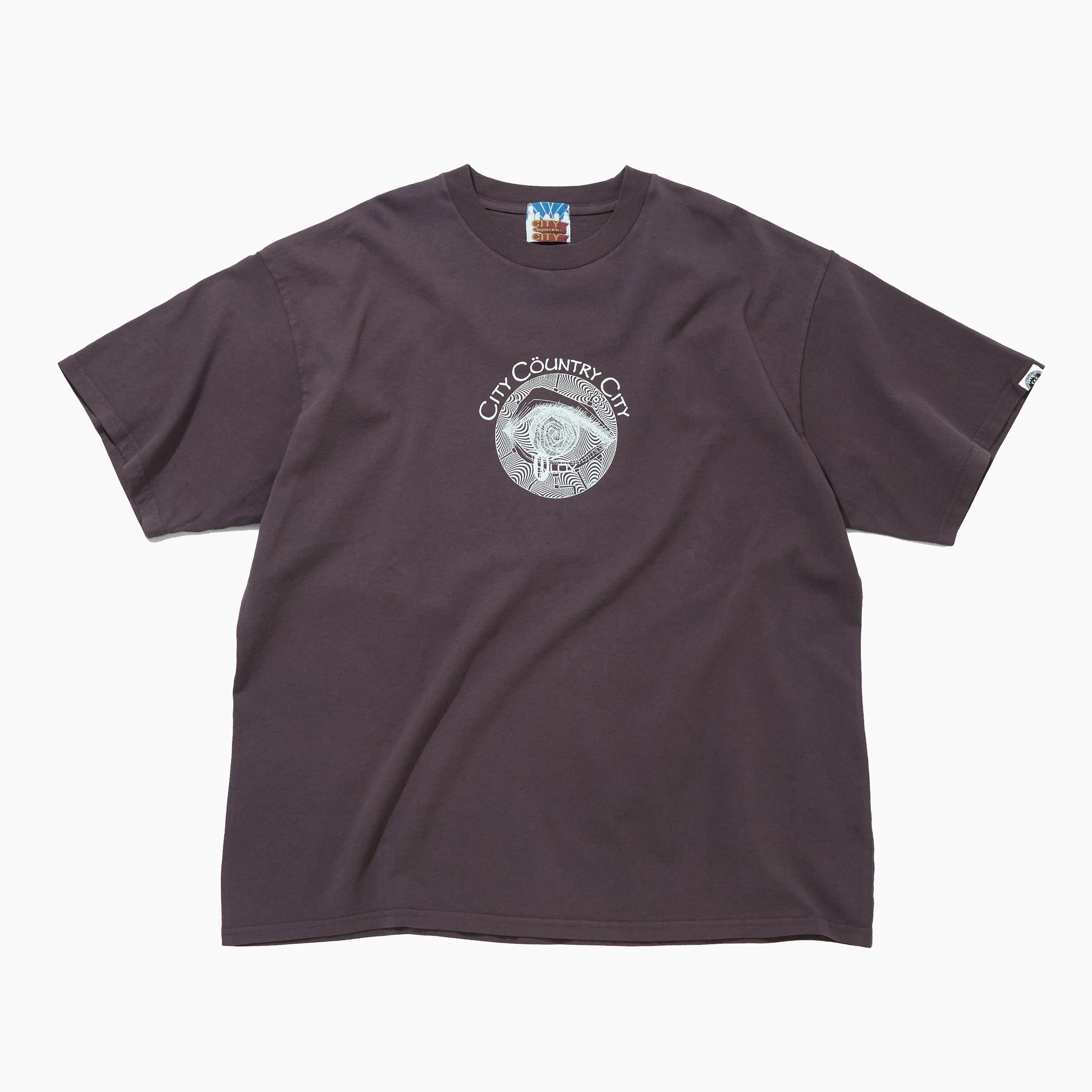 CITY COUNTRY CITY GARMENT DYE COTTON T-SHIRT_PLOY AA