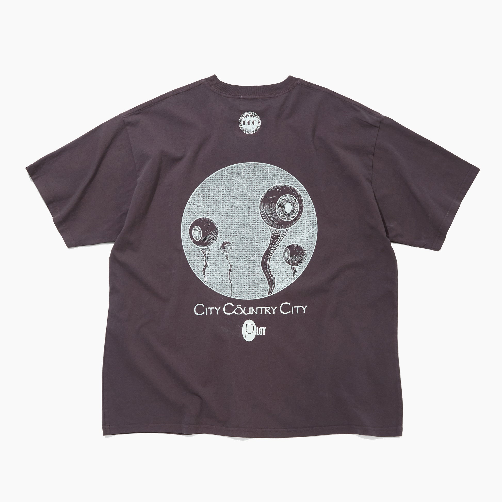 CITY COUNTRY CITY GARMENT DYE COTTON T-SHIRT_PLOY AA