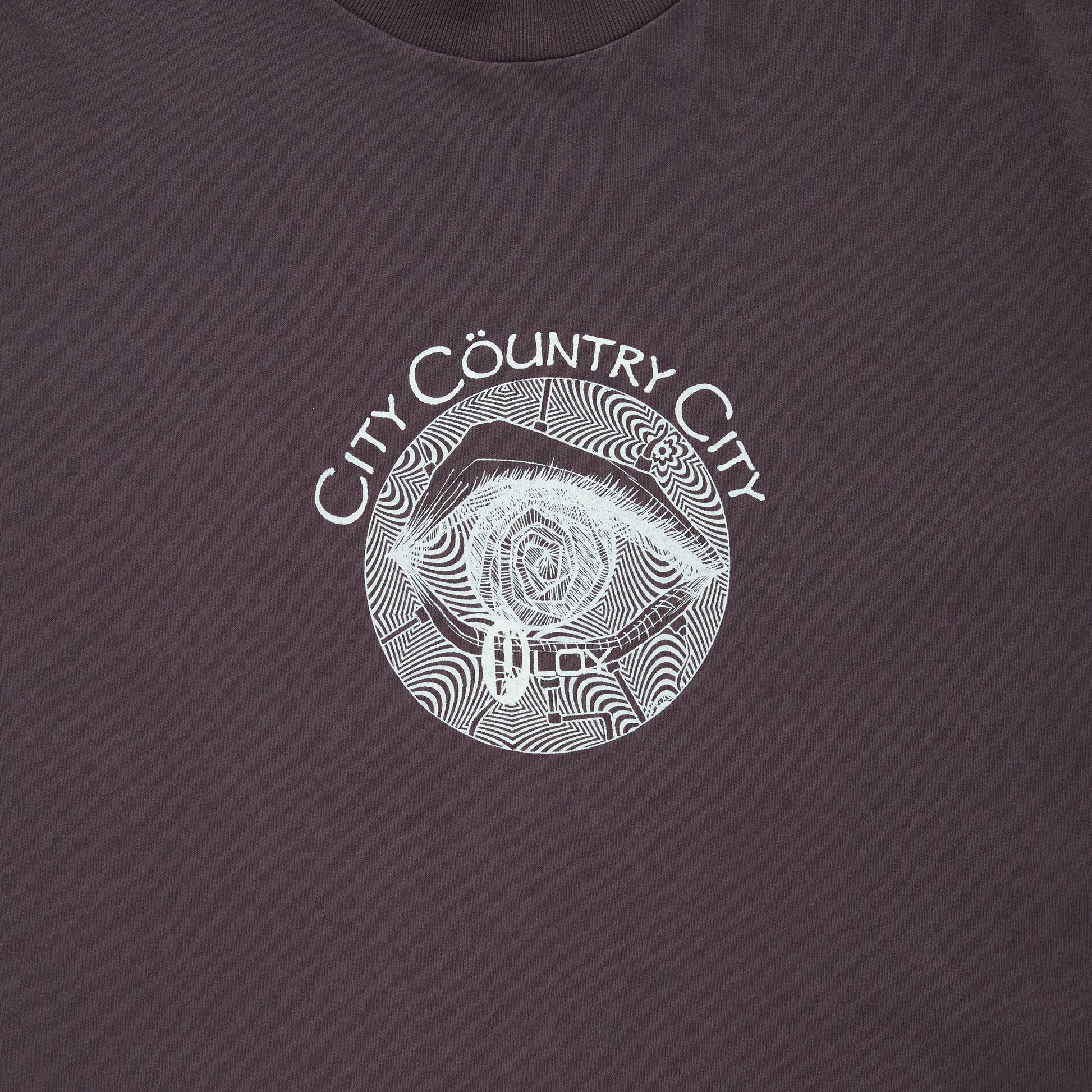 CITY COUNTRY CITY GARMENT DYE COTTON T-SHIRT_PLOY AA