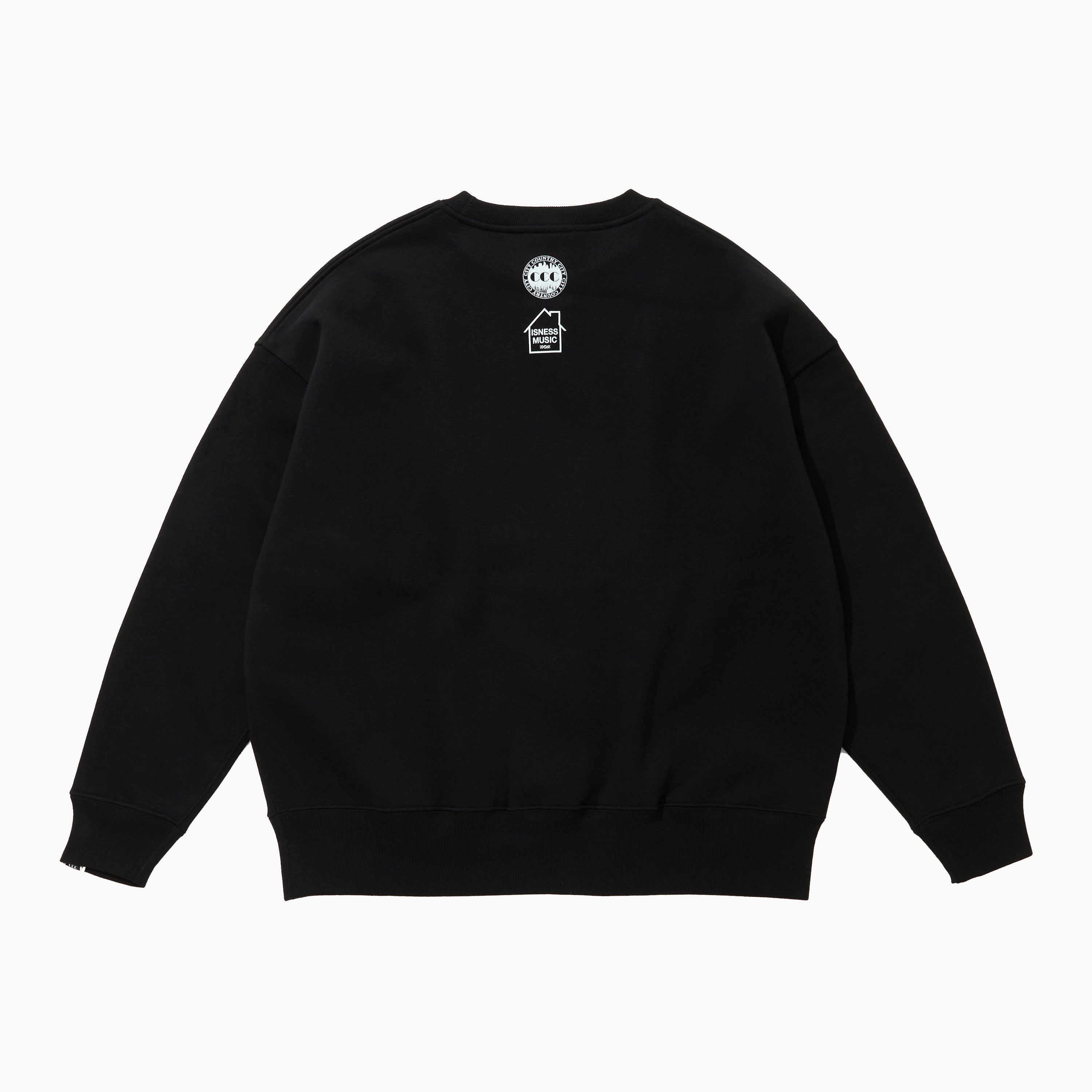 CITY COUNTRY CITY×ISNESS MUSIC SWEAT SHIRT