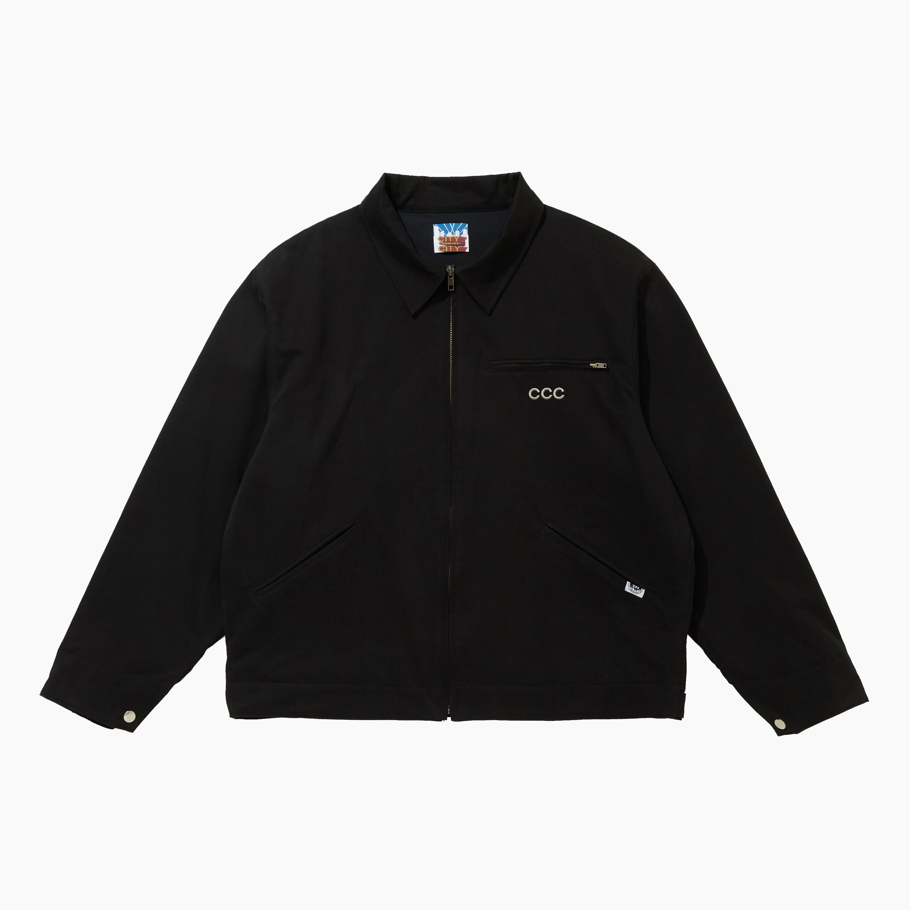 CITY COUNTRY CITY EMBROIDERY MOLSKIN BLOUSON