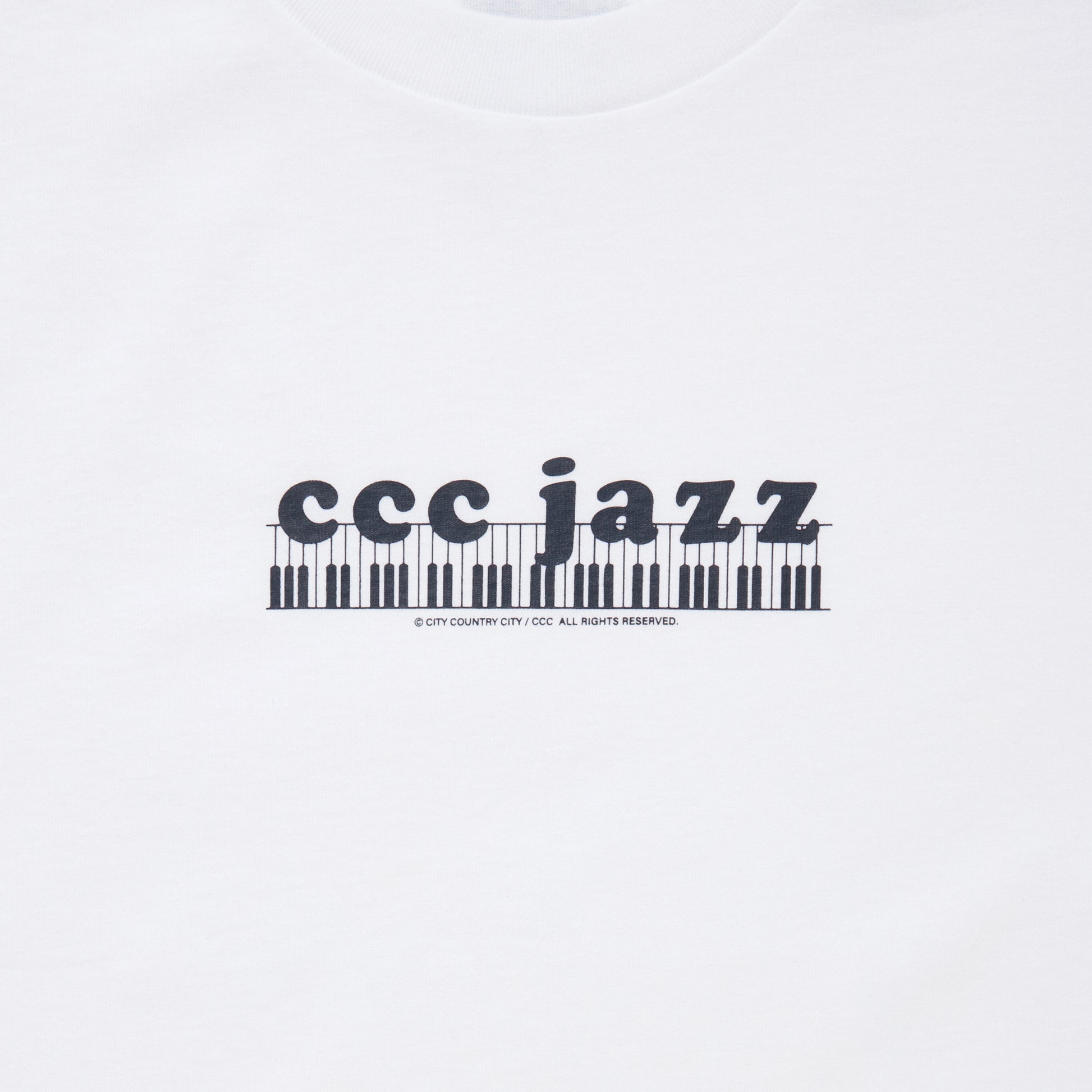 CITY COUNTY CITY COTTON T-SHIRT_CCC JAZZ CCC-263T005