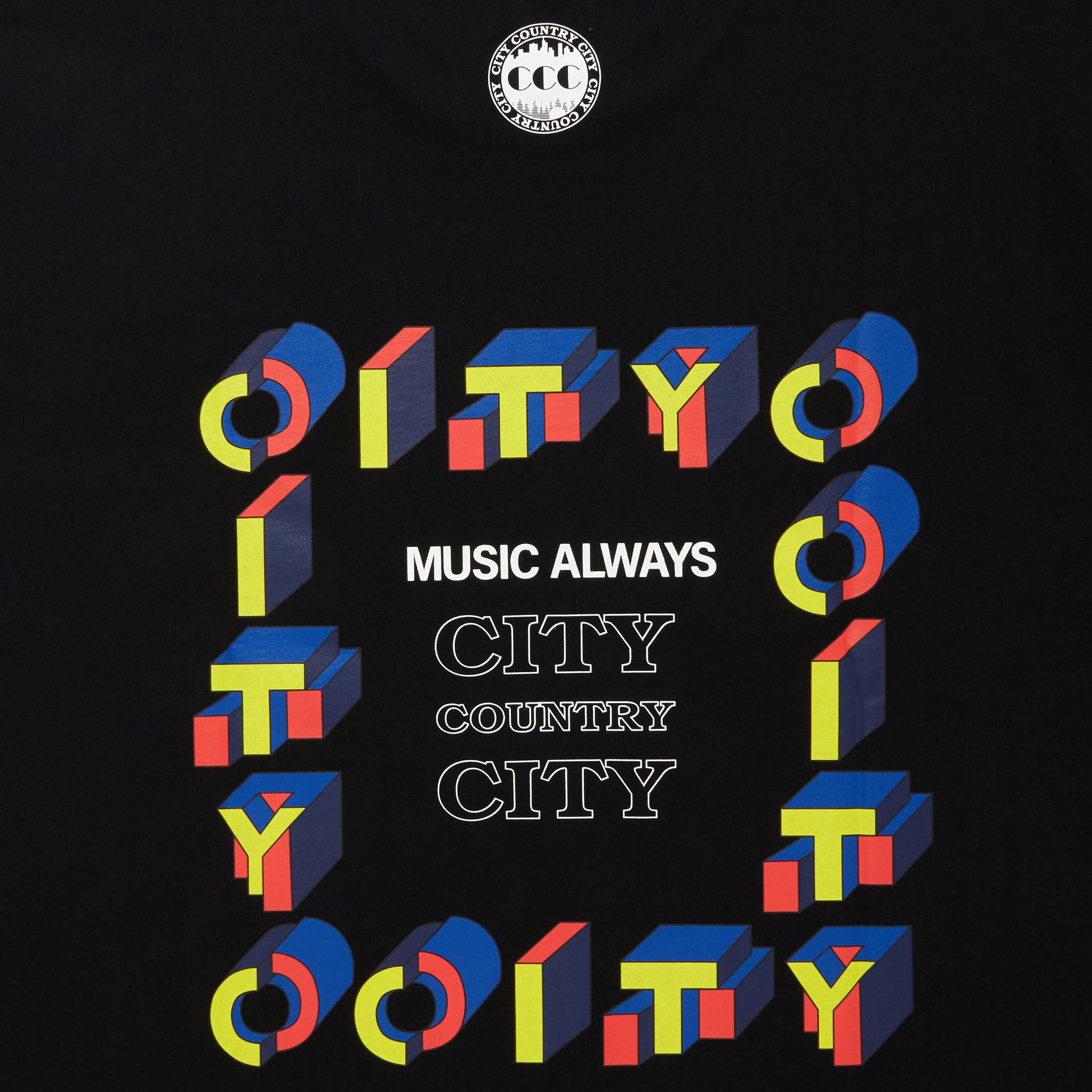 CITY COUNTRY CITY COTTON T-SHIRT_CITY C CITY