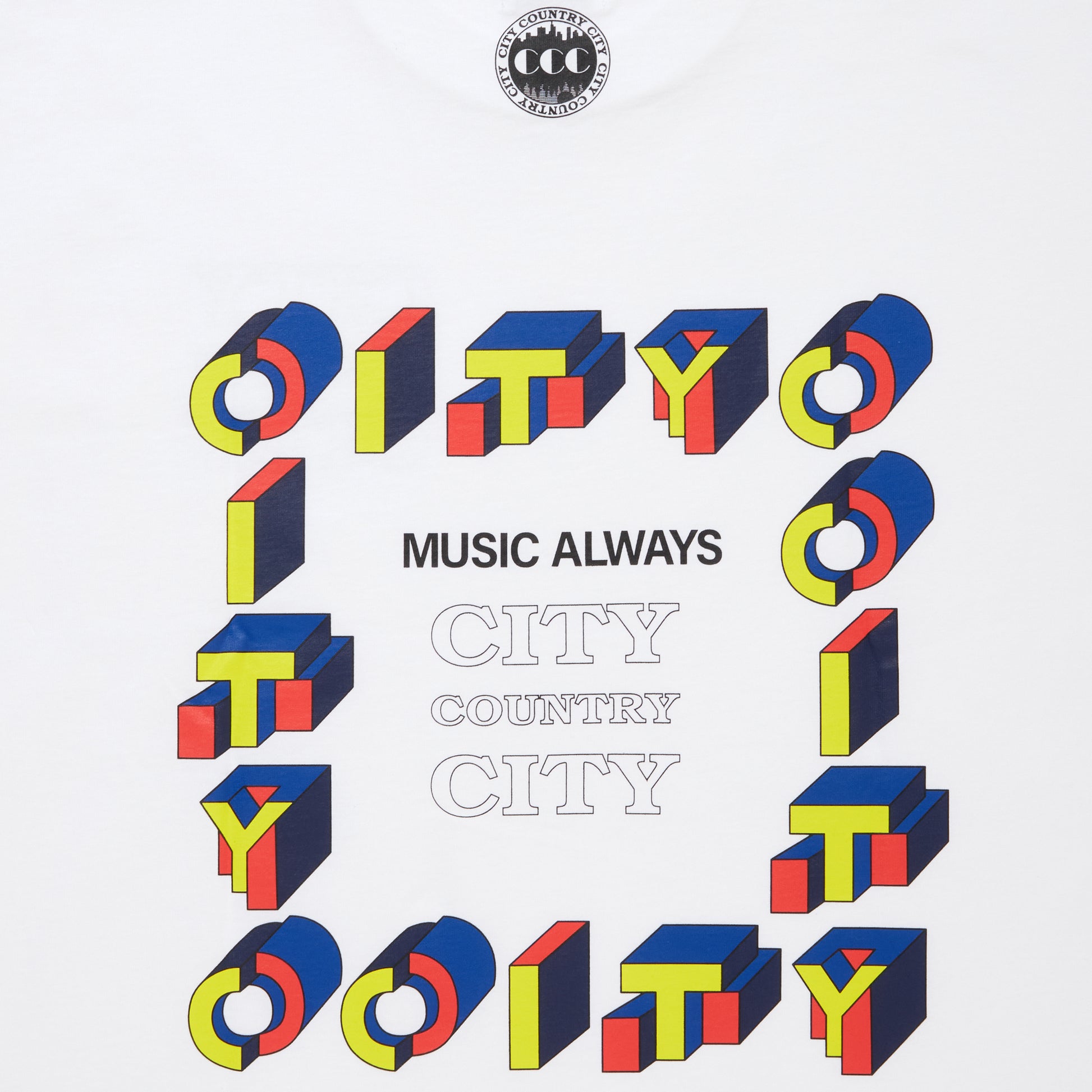 CITY COUNTRY CITY COTTON T-SHIRT_CITY C CITY