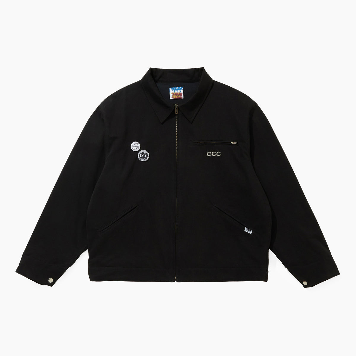 CITY COUNTRY CITY EMBROIDERY MOLSKIN BLOUSON
