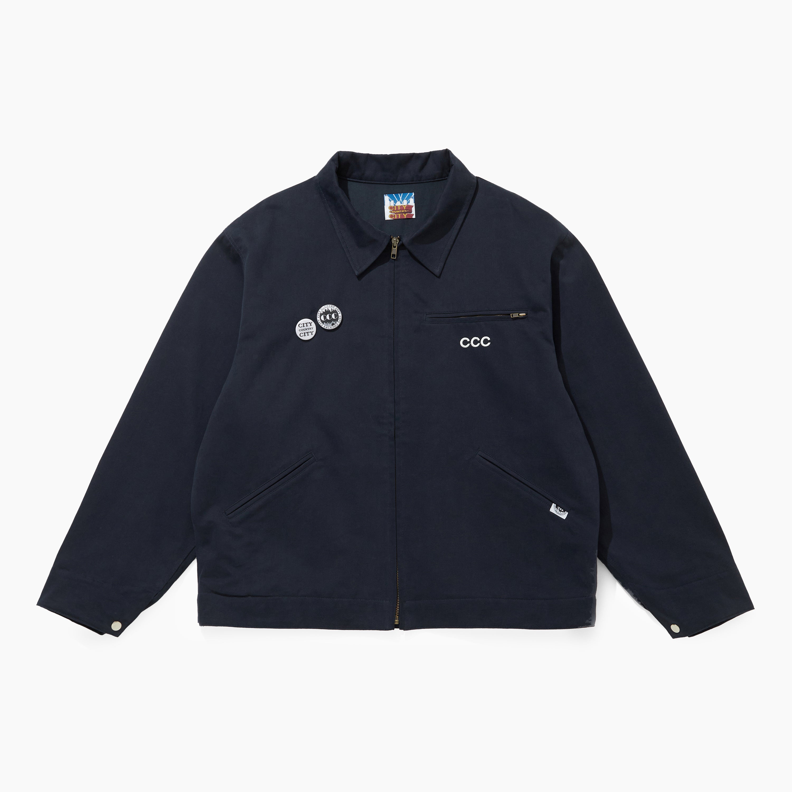 CITY COUNTRY CITY EMBROIDERY MOLSKIN BLOUSON – Surkucafe
