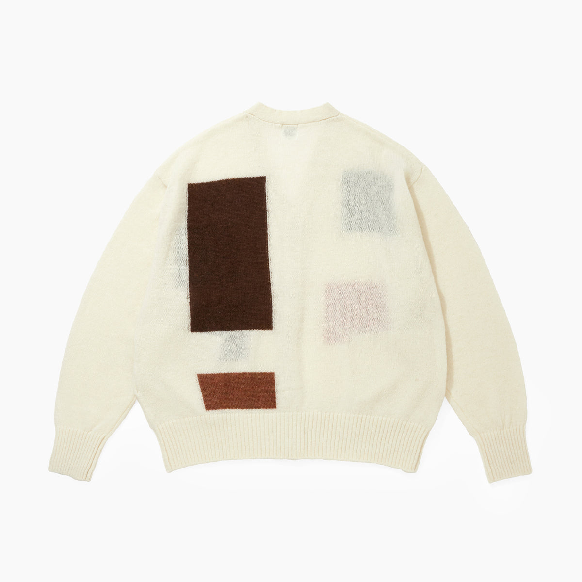 CITY COUNTRY CITY MOHAIR CARDIGAN WITH BADGE