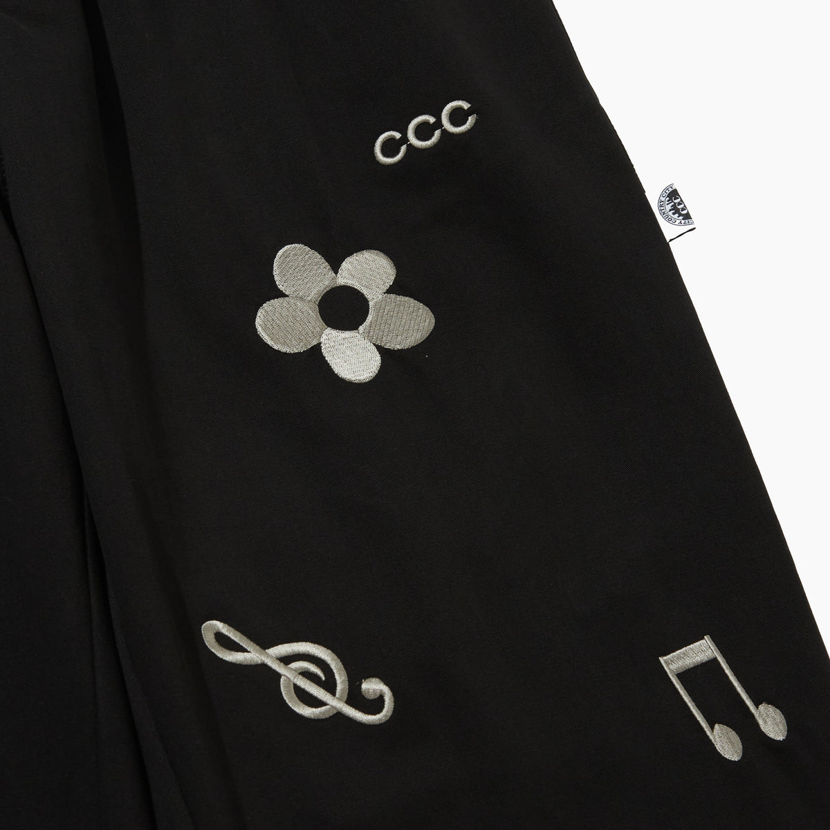 CITY COUNTRY CITY EMBROIDERY MOLSKIN EASY PANTS