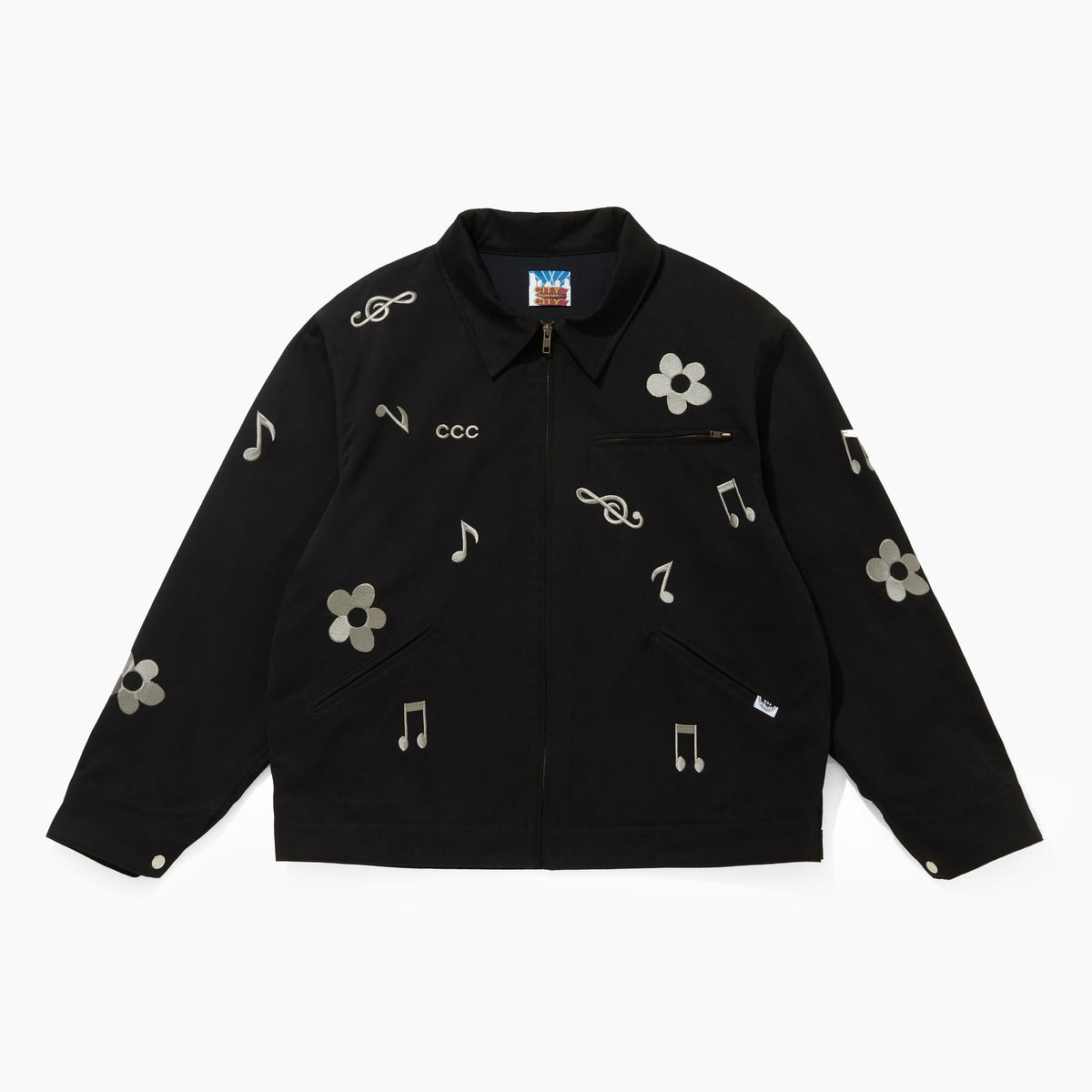 CITY COUNTRY CITY EMBROIDERY MOLSKIN BLOUSON