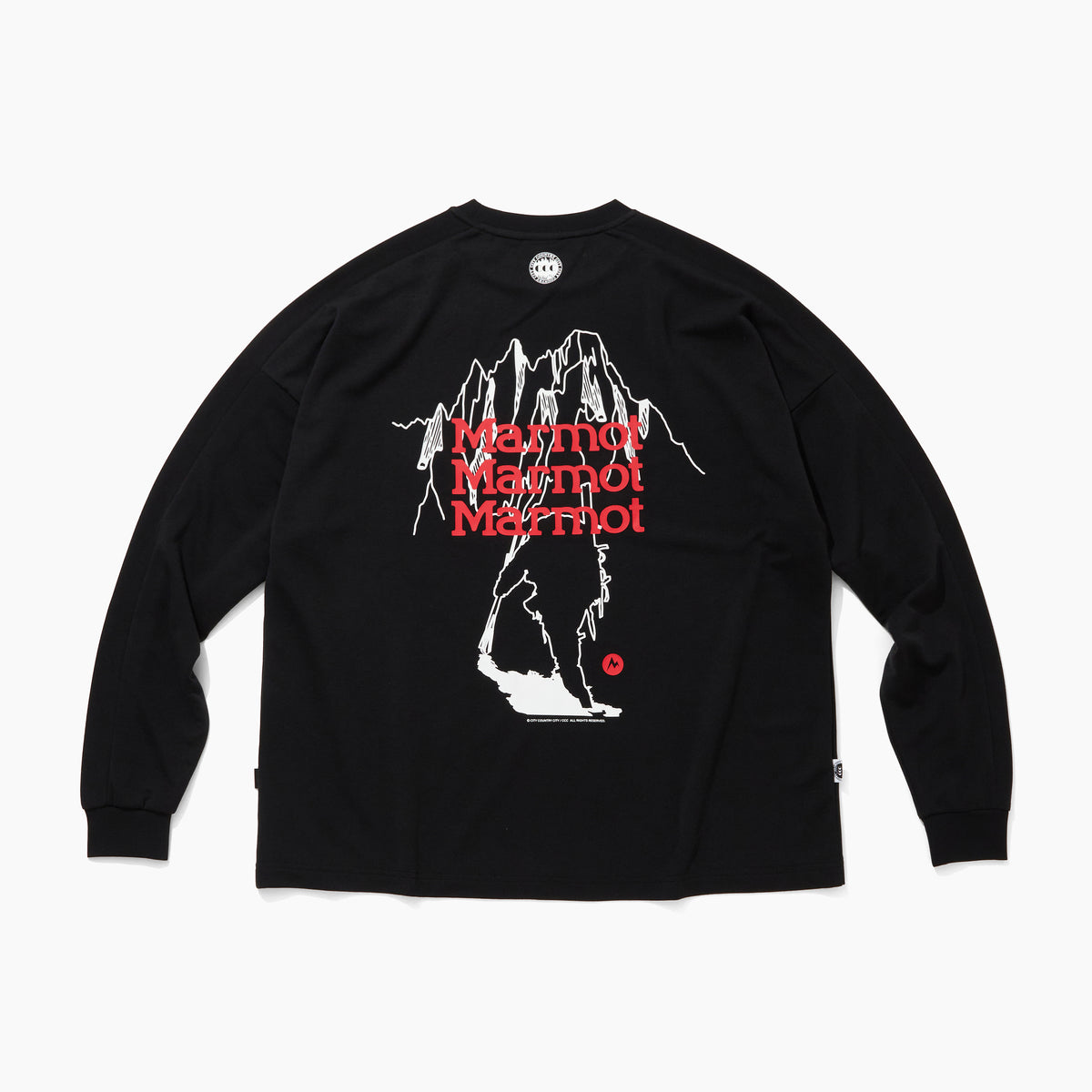 CITY COUNTRY CITY x Marmot_MC EVERYWHERE L/S T-SHIRT